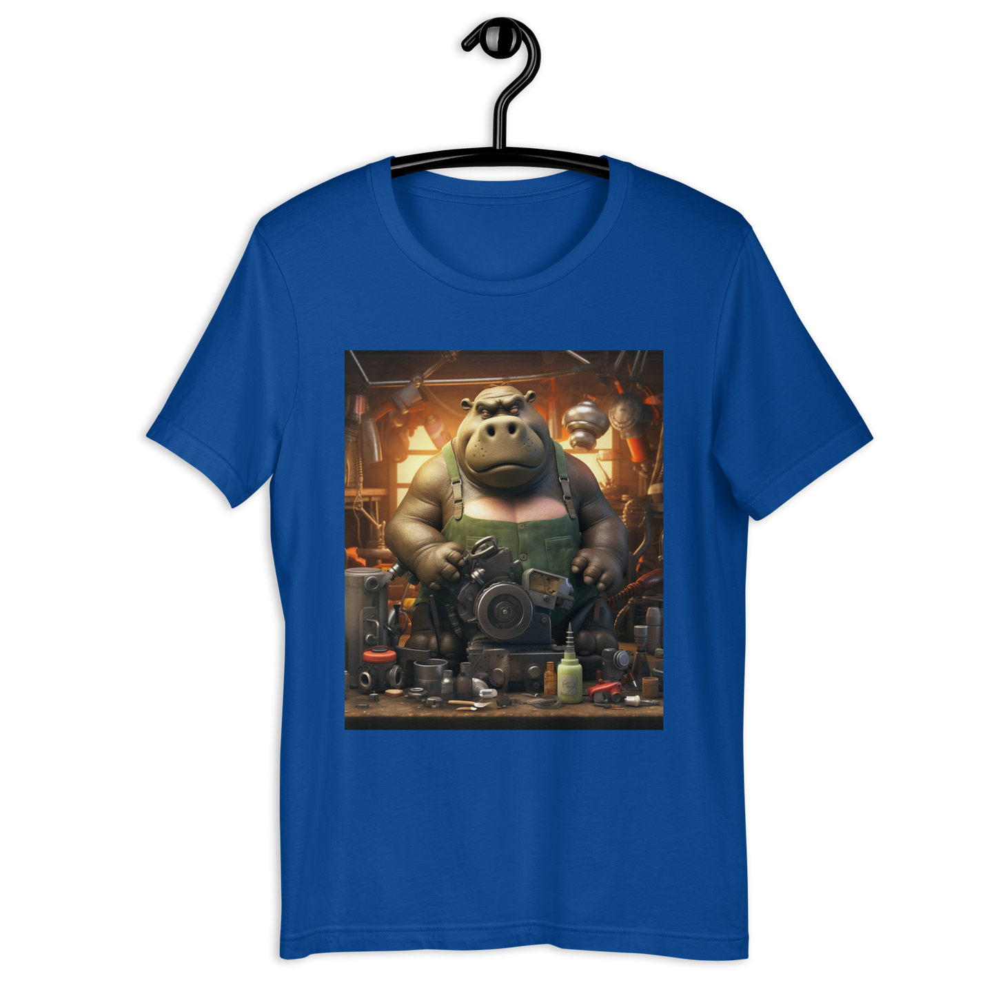 Hippo AutoMechanic Unisex t-shirt