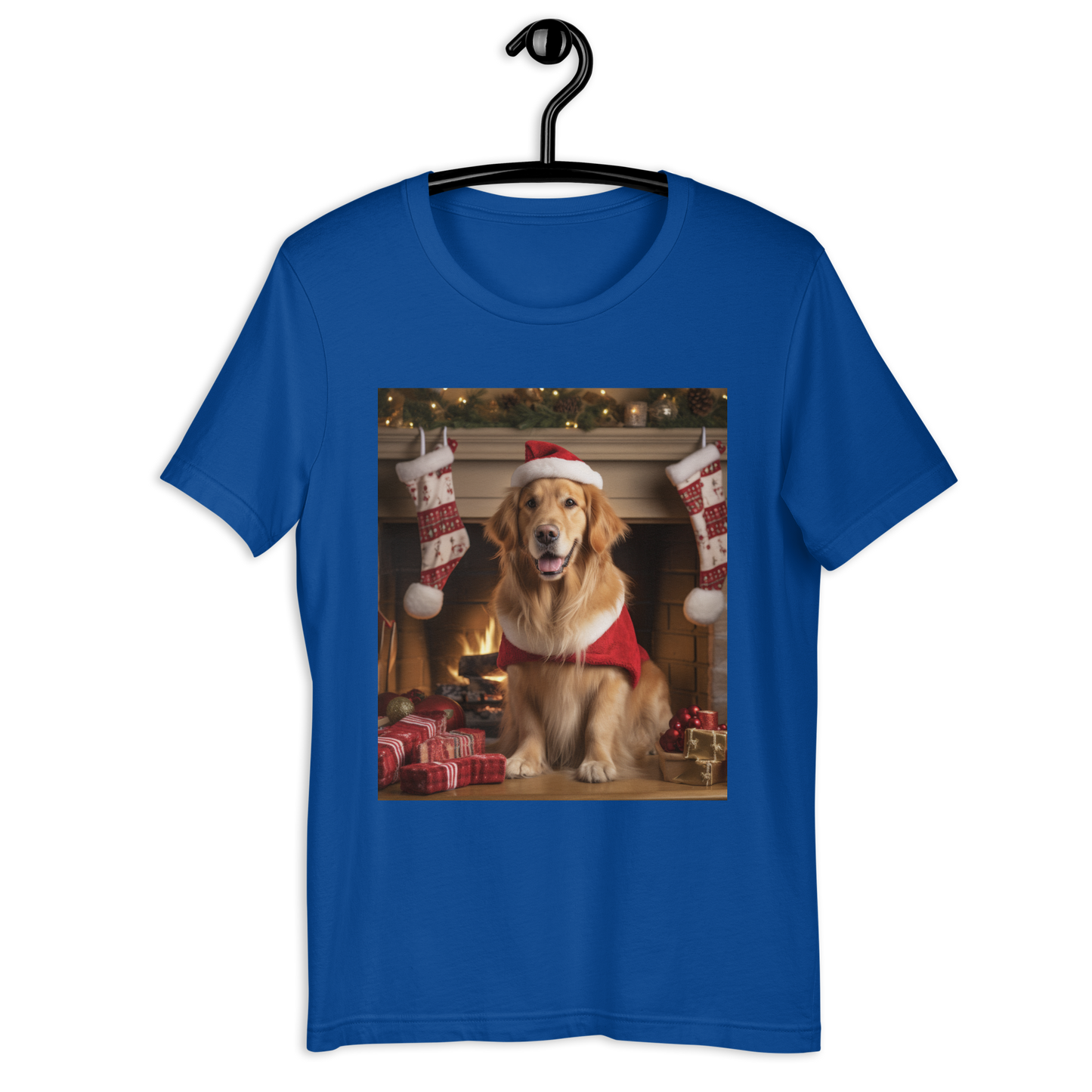 Golden Retriever Christmas Unisex t-shirt