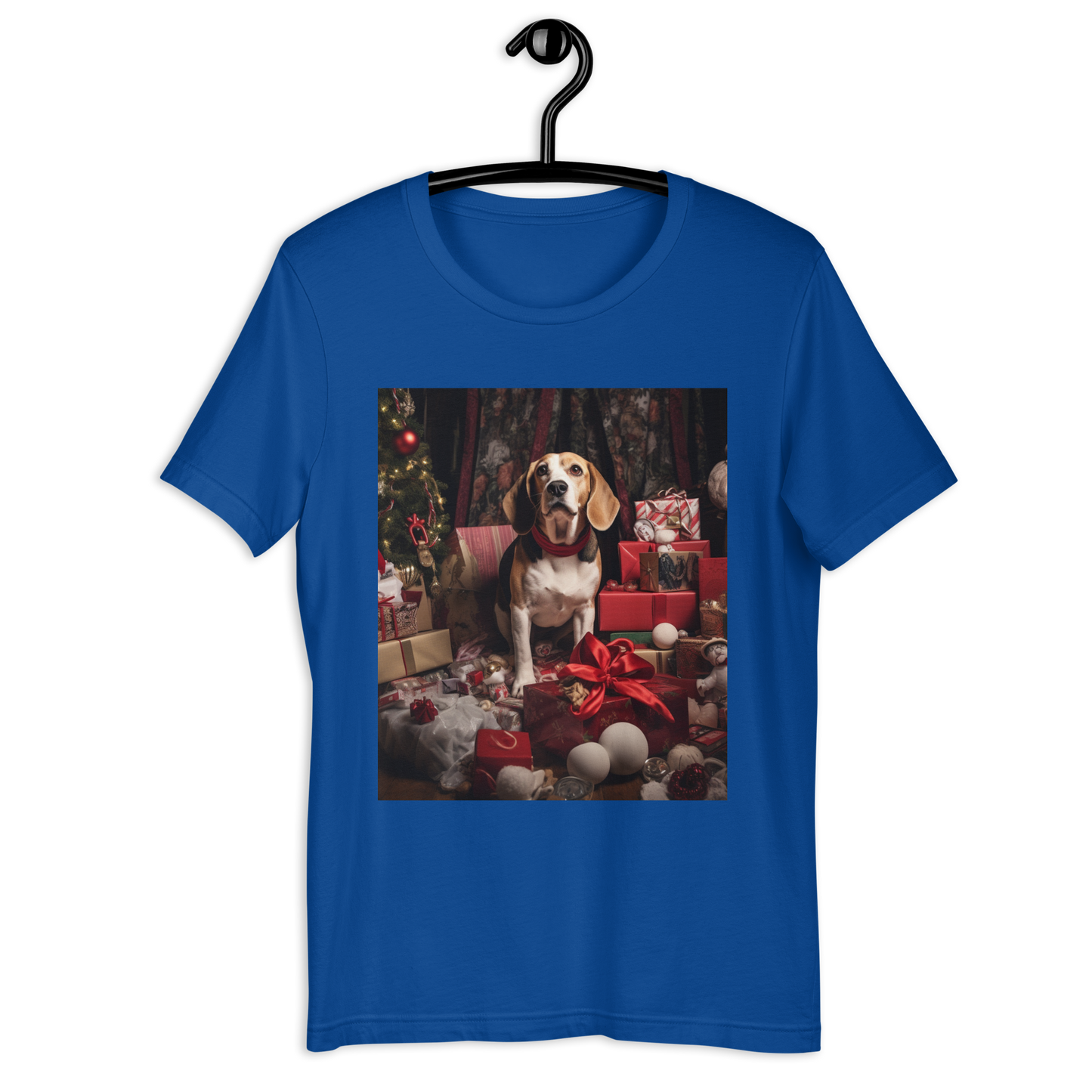 Beagle Christmas Unisex t-shirt