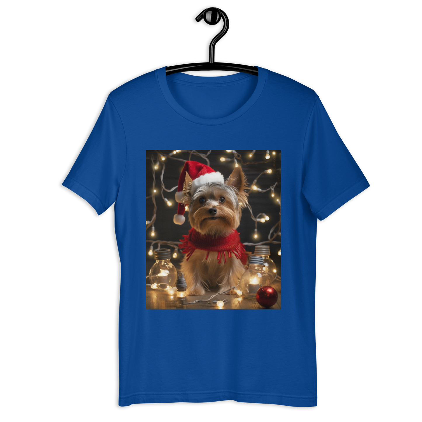 Yorkshire Terrier Christmas Unisex t-shirt