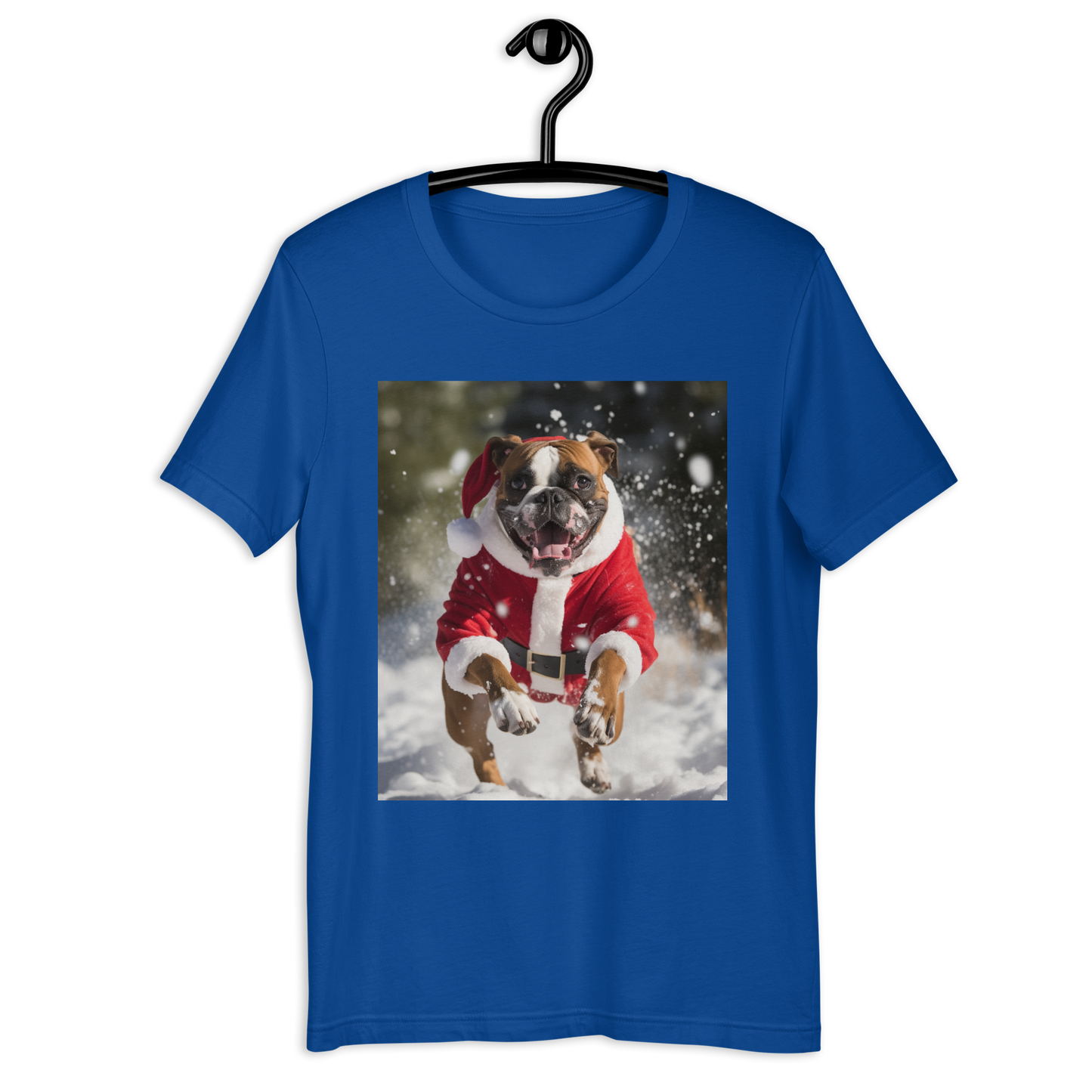 Boxer Christmas Unisex t-shirt