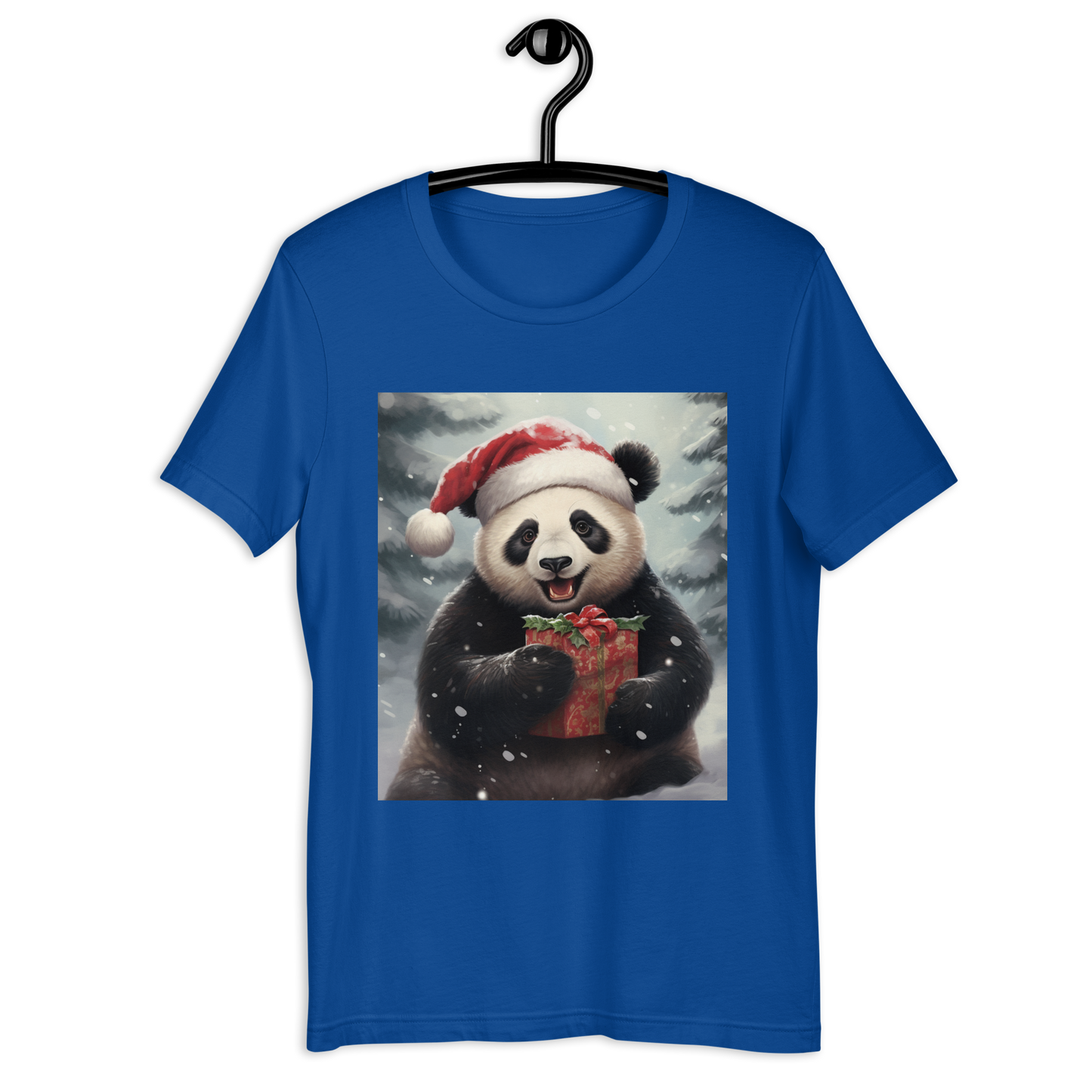 Panda Christmas Unisex t-shirt