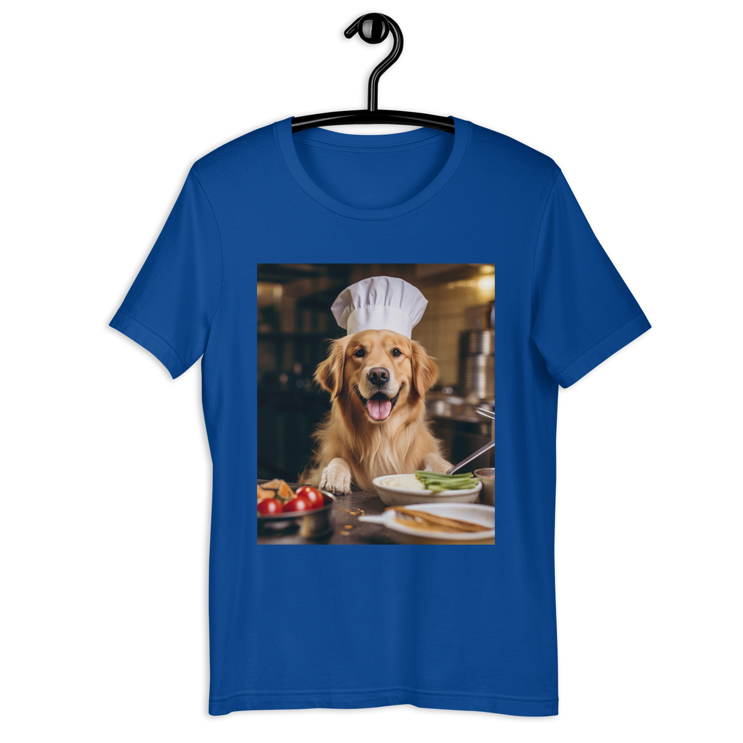 Golden Retriever Chef Unisex t-shirt