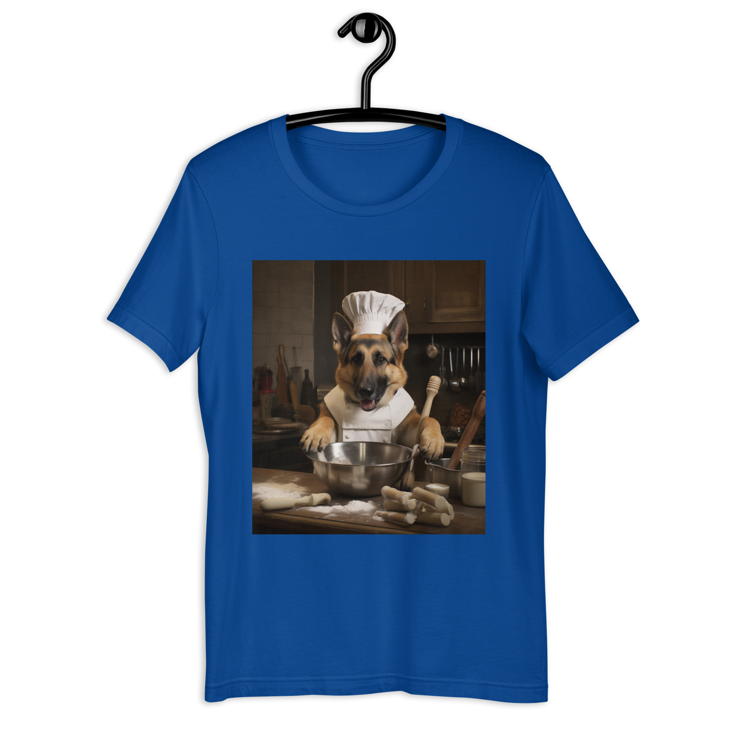 German Shepherd Chef Unisex t-shirt