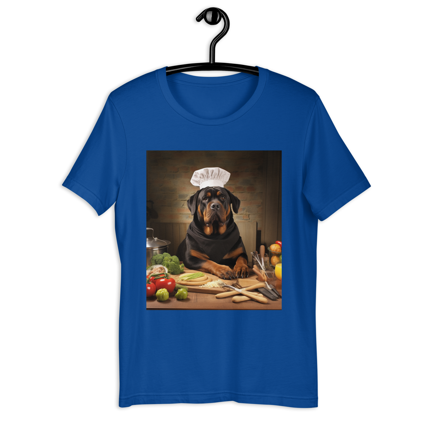 Rottweiler Chef Unisex t-shirt