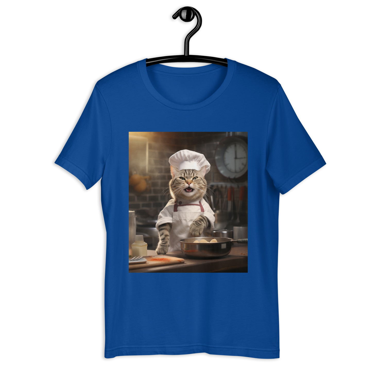 Domestic Shorthair Chef Unisex t-shirt