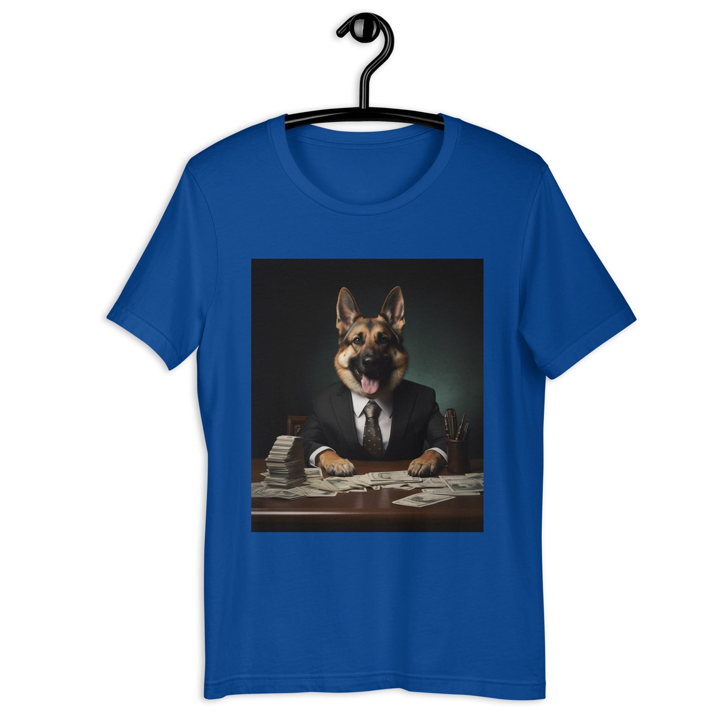 German Shepherd Millionaire Unisex t-shirt