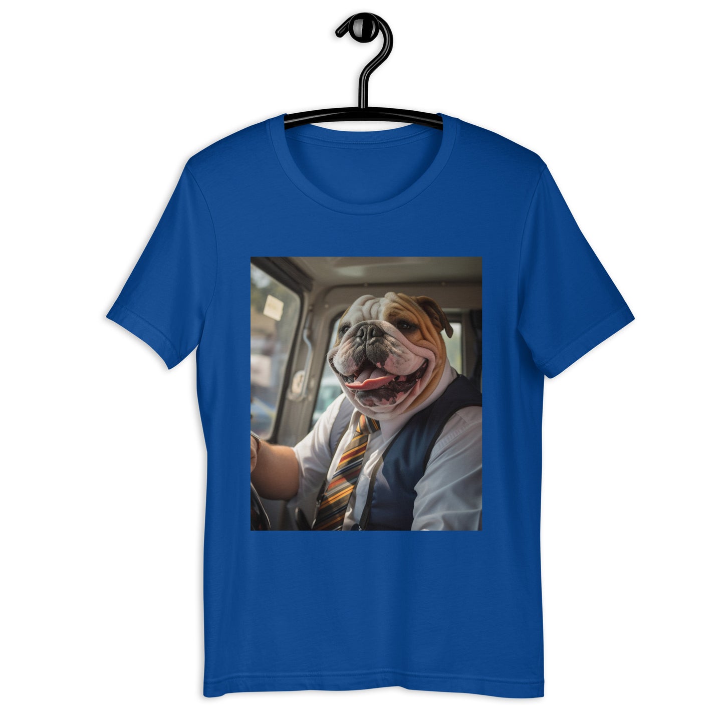 Bulldog Bus Driver Unisex t-shirt