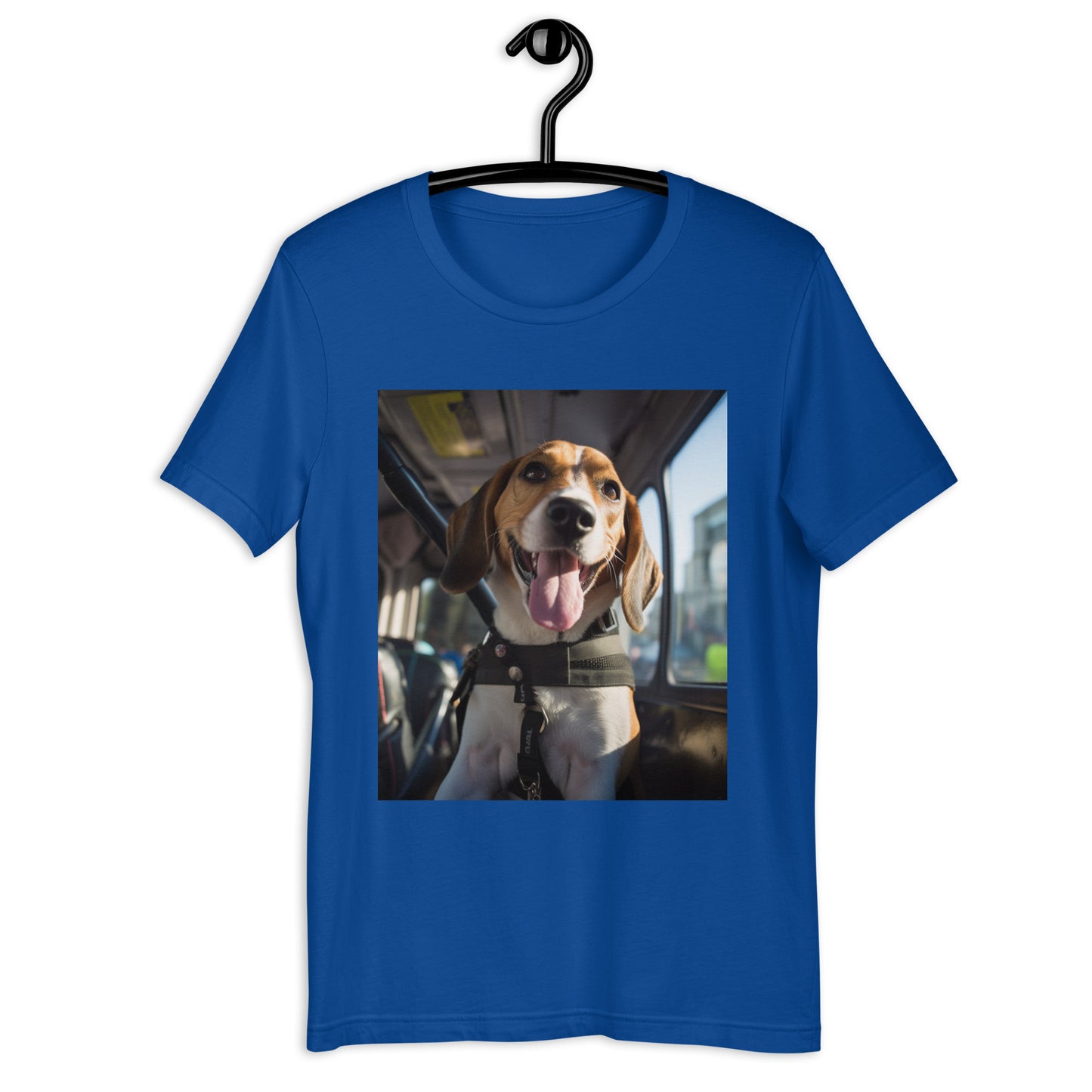 Beagle Bus Driver Unisex t-shirt