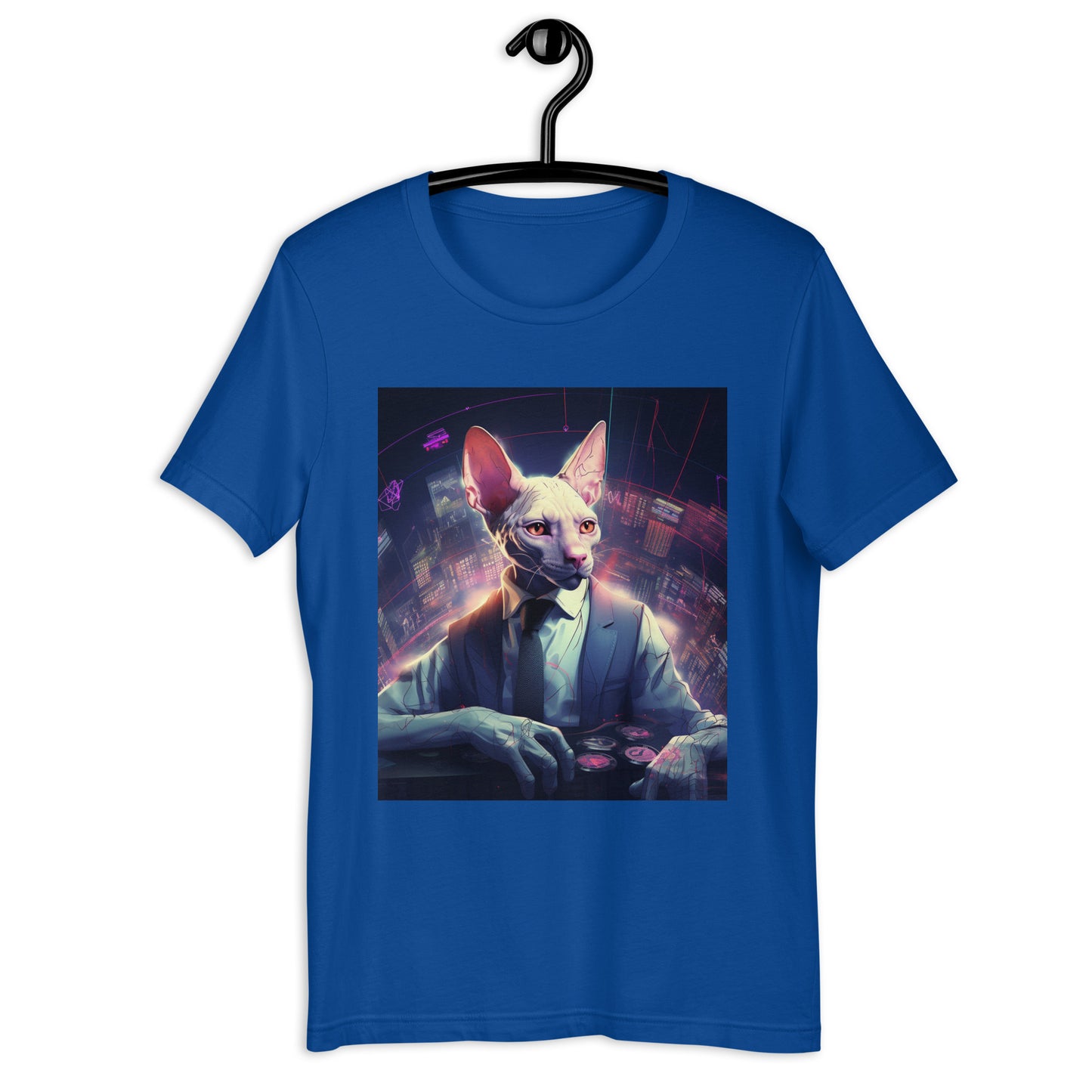 Sphynx Stock Trader Unisex t-shirt