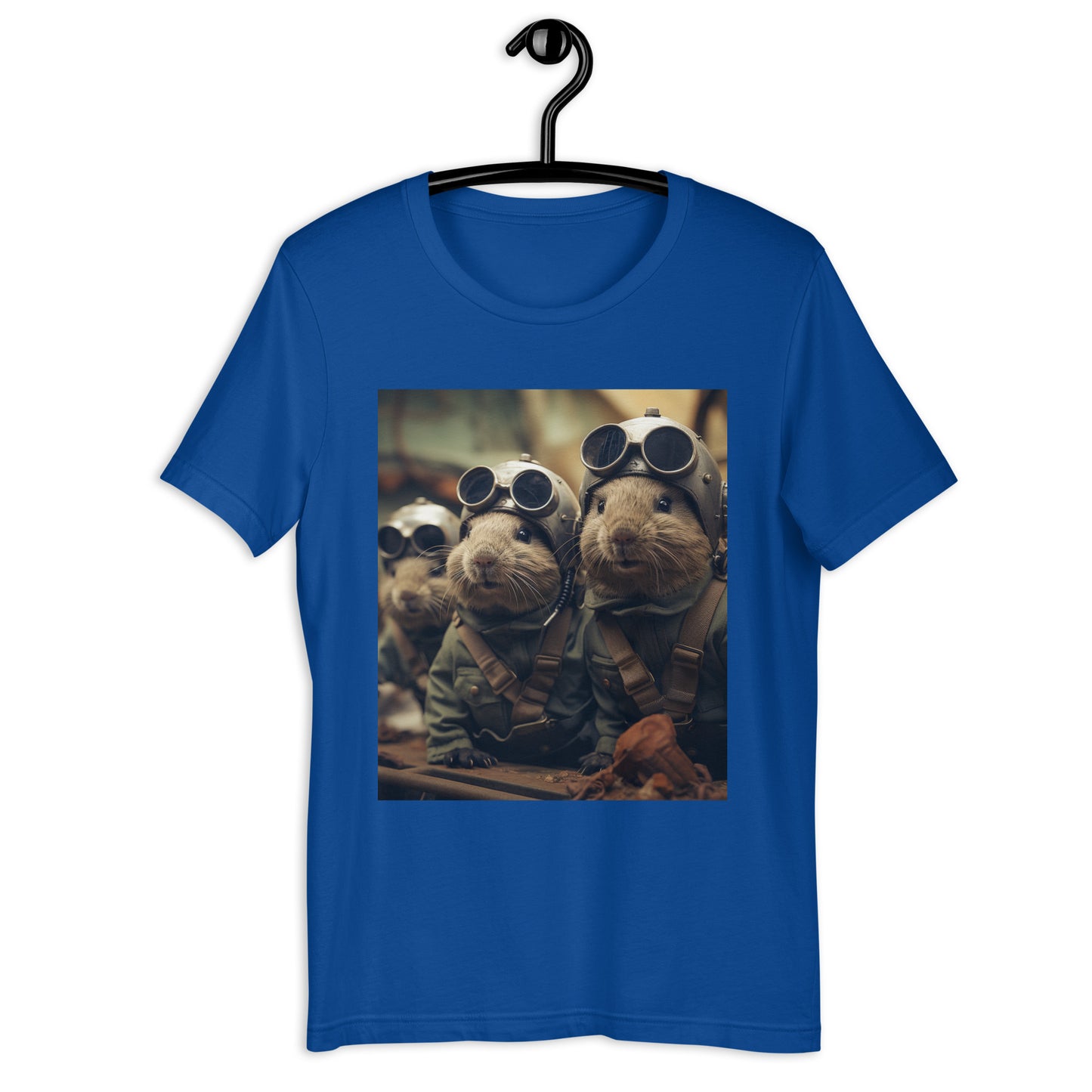 Guinea Pigs Air Force Officer Unisex t-shirt