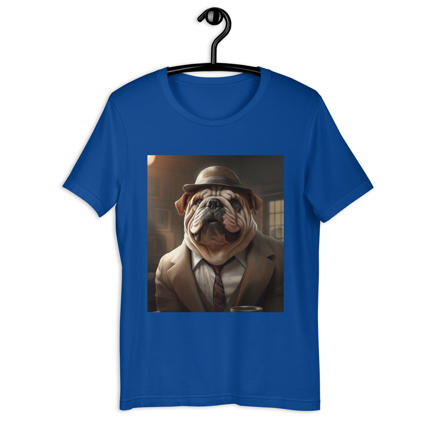 Bulldog Detective Unisex t-shirt