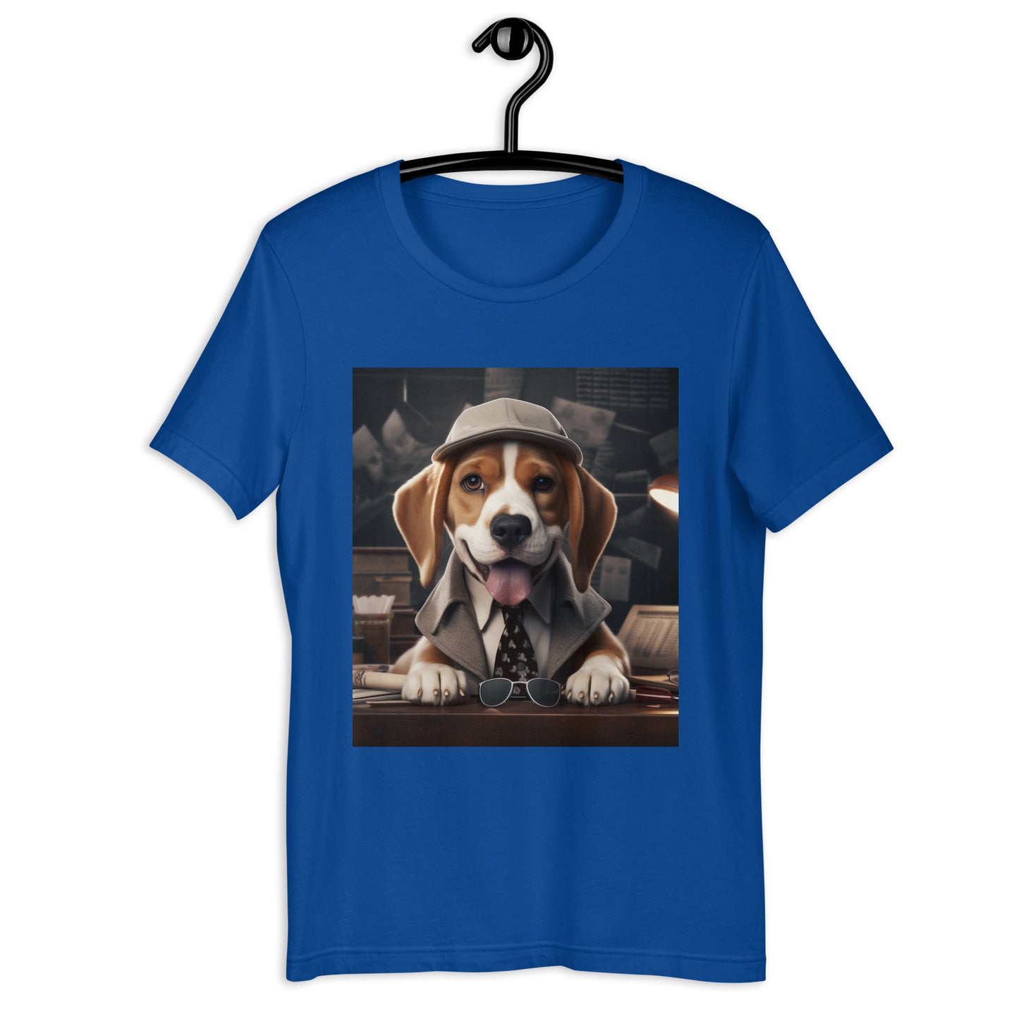 Beagle Detective Unisex t-shirt