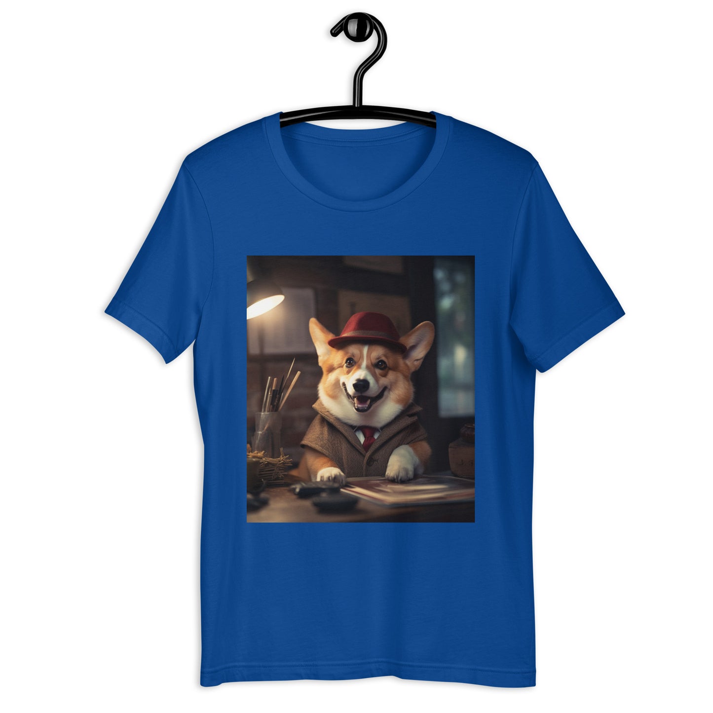 Pembroke Welsh Corgi Detective Unisex t-shirt