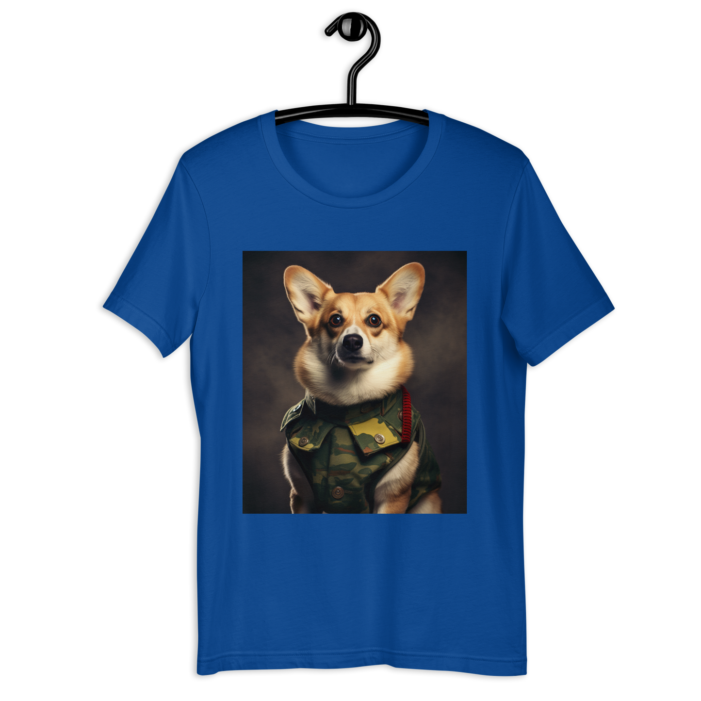 Pembroke Welsh Corgi Military Person Unisex t-shirt