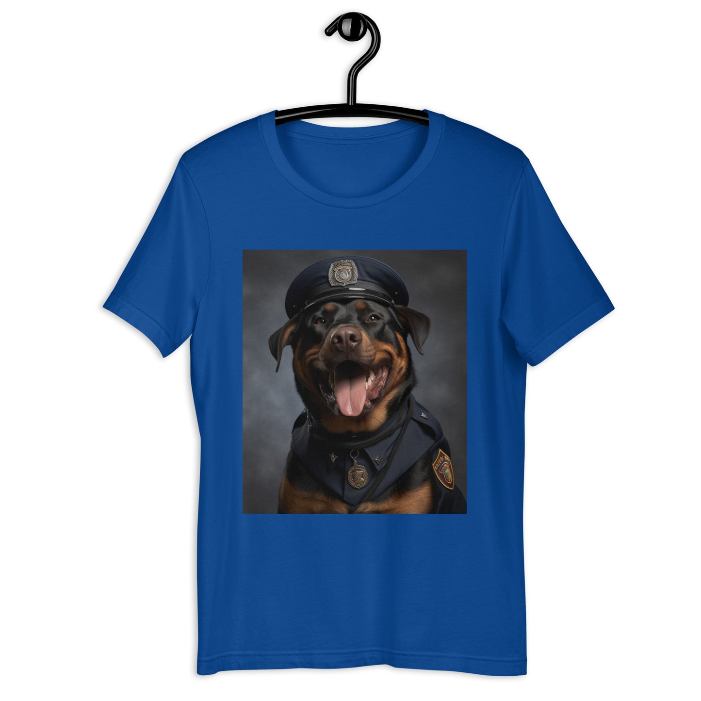 Rottweiler Police Officer Unisex t-shirt