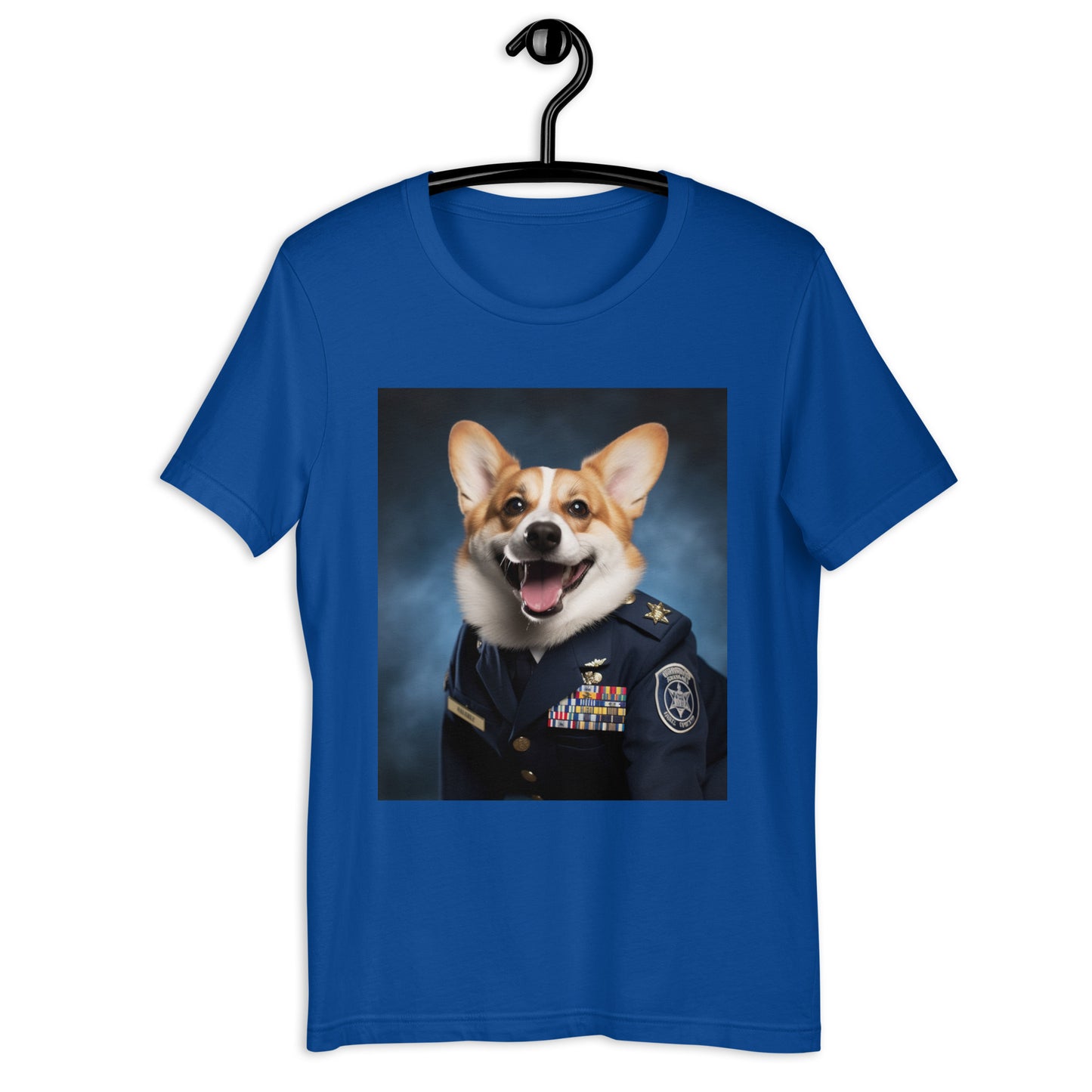 Pembroke Welsh Corgi Police Officer Unisex t-shirt