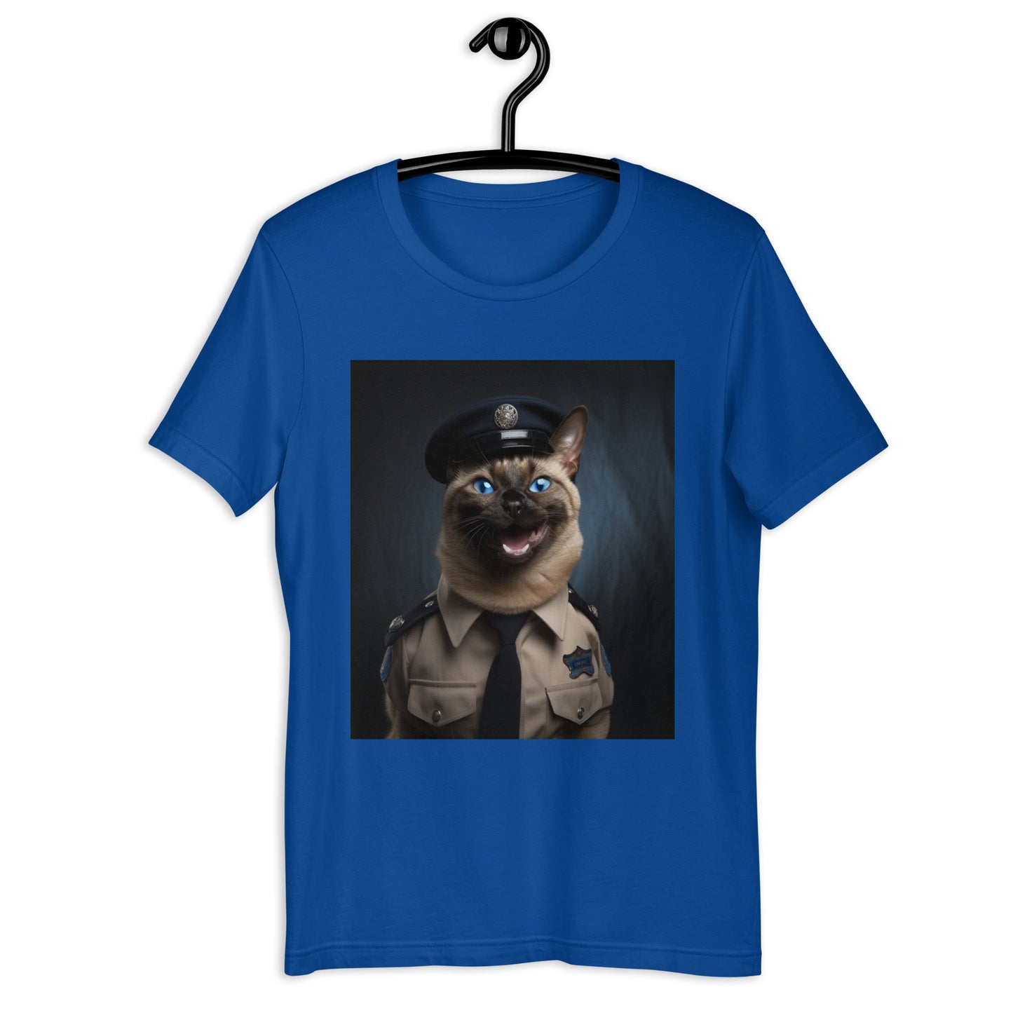 Siamese Police Officer Unisex t-shirt