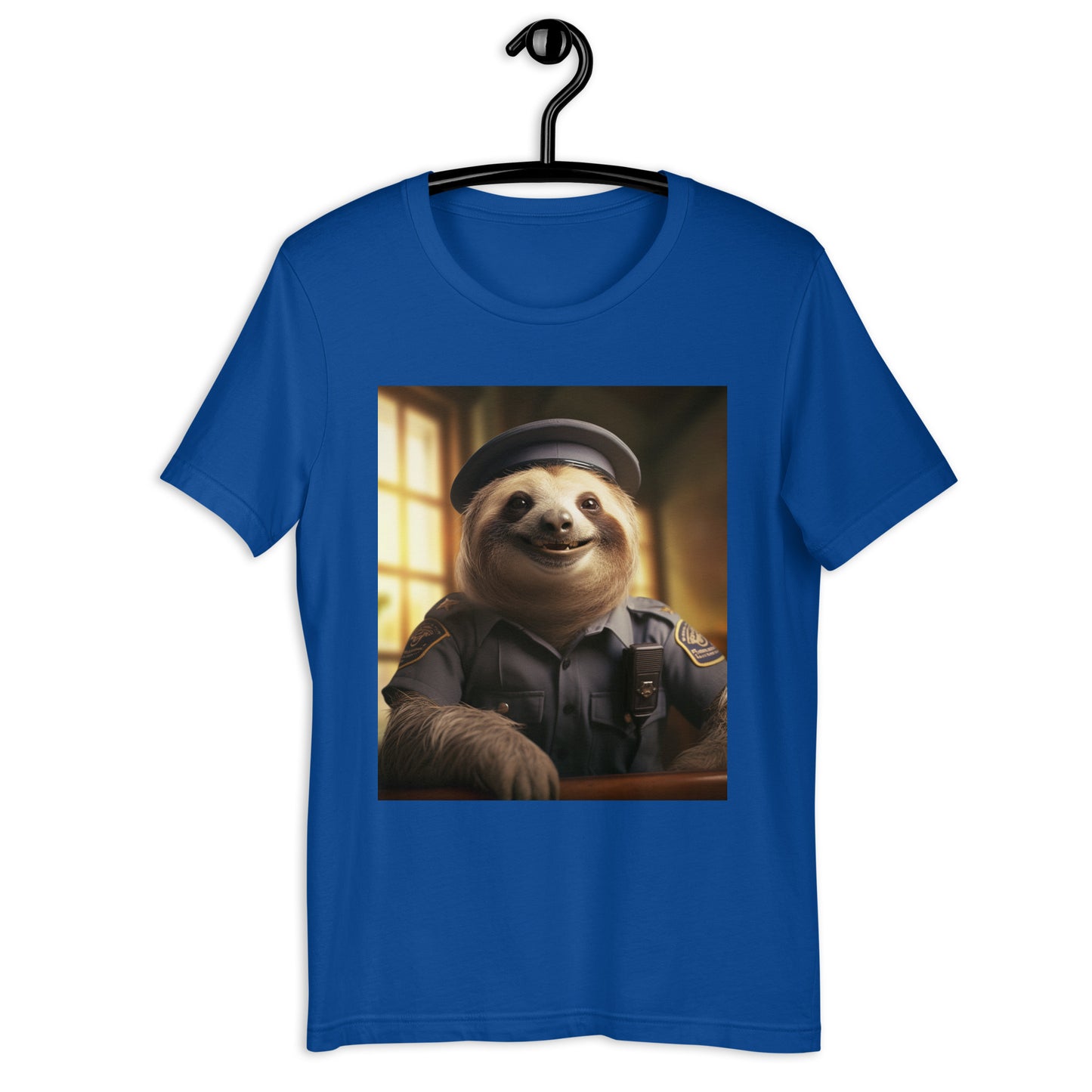 Sloth Police Officer Unisex t-shirt