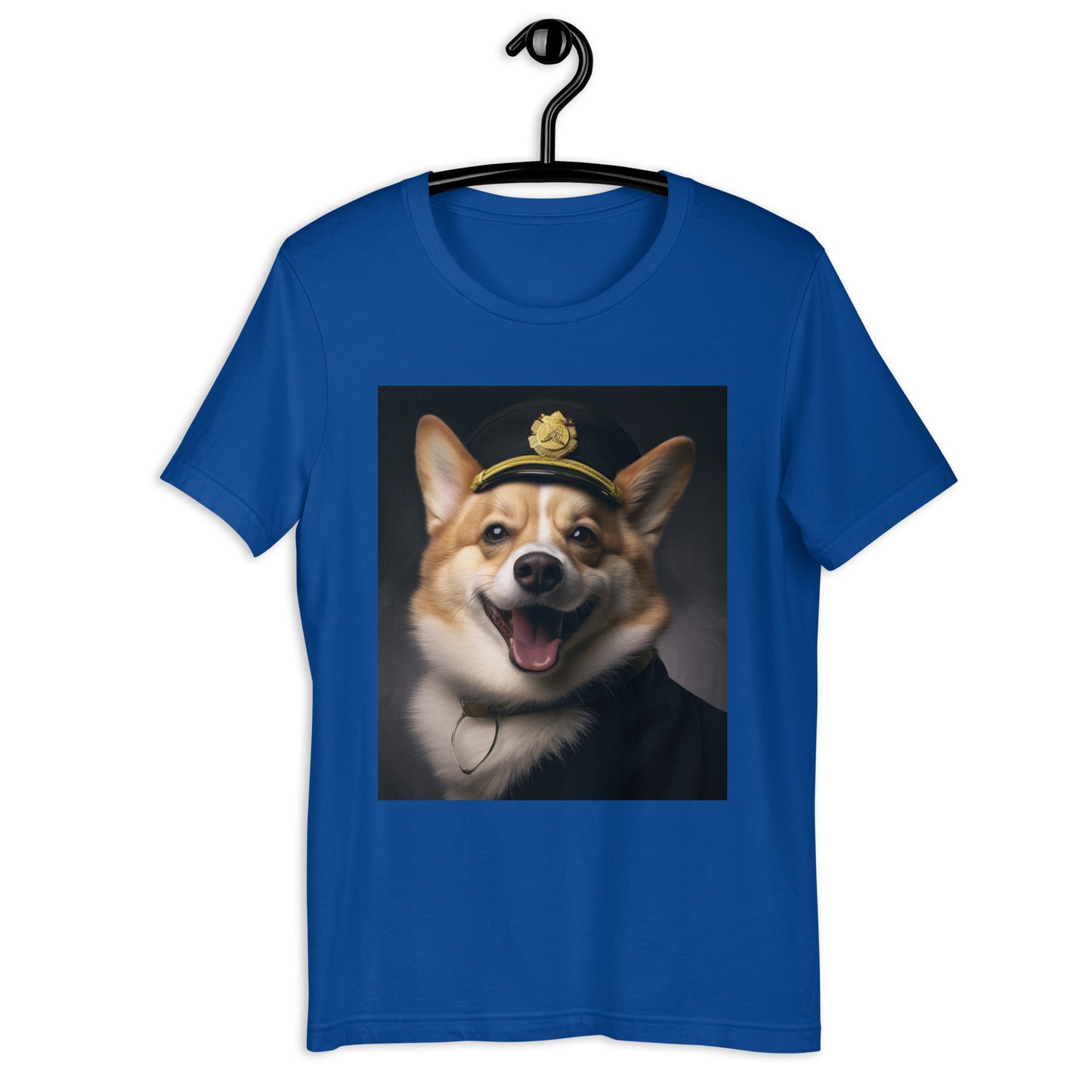 Pembroke Welsh Corgi Airline Pilot Unisex t-shirt