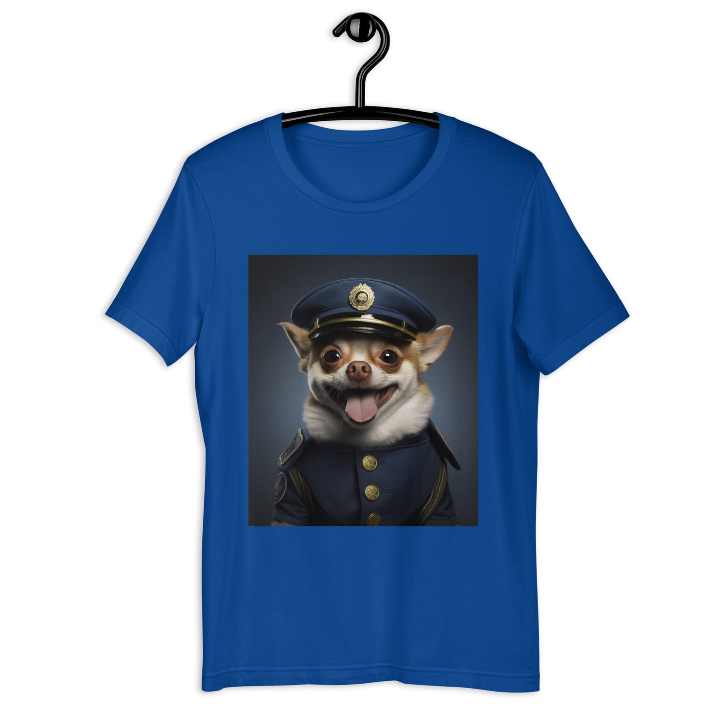 Chihuahua Police Officer Unisex t-shirt