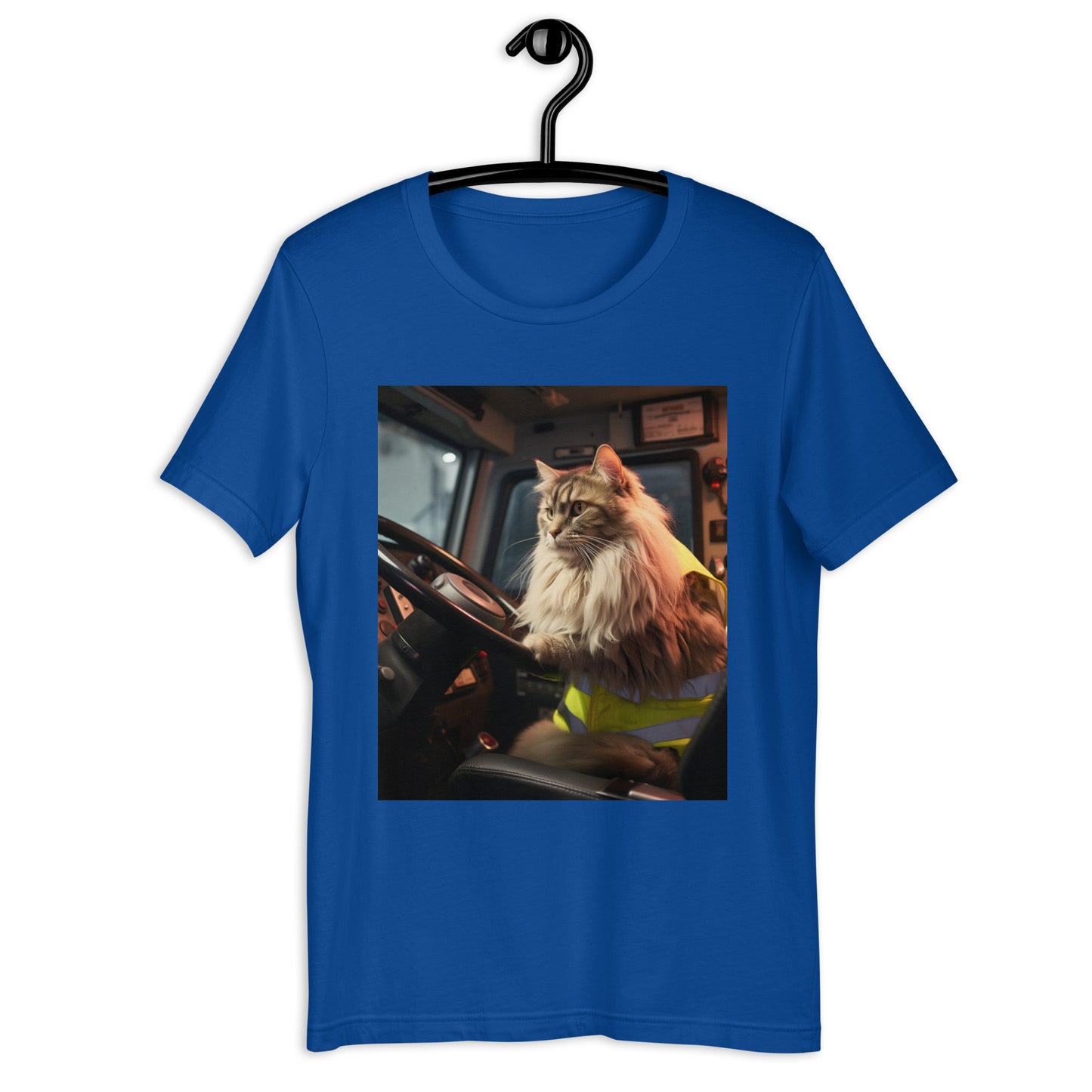 Maine Coon Bus Driver Unisex t-shirt