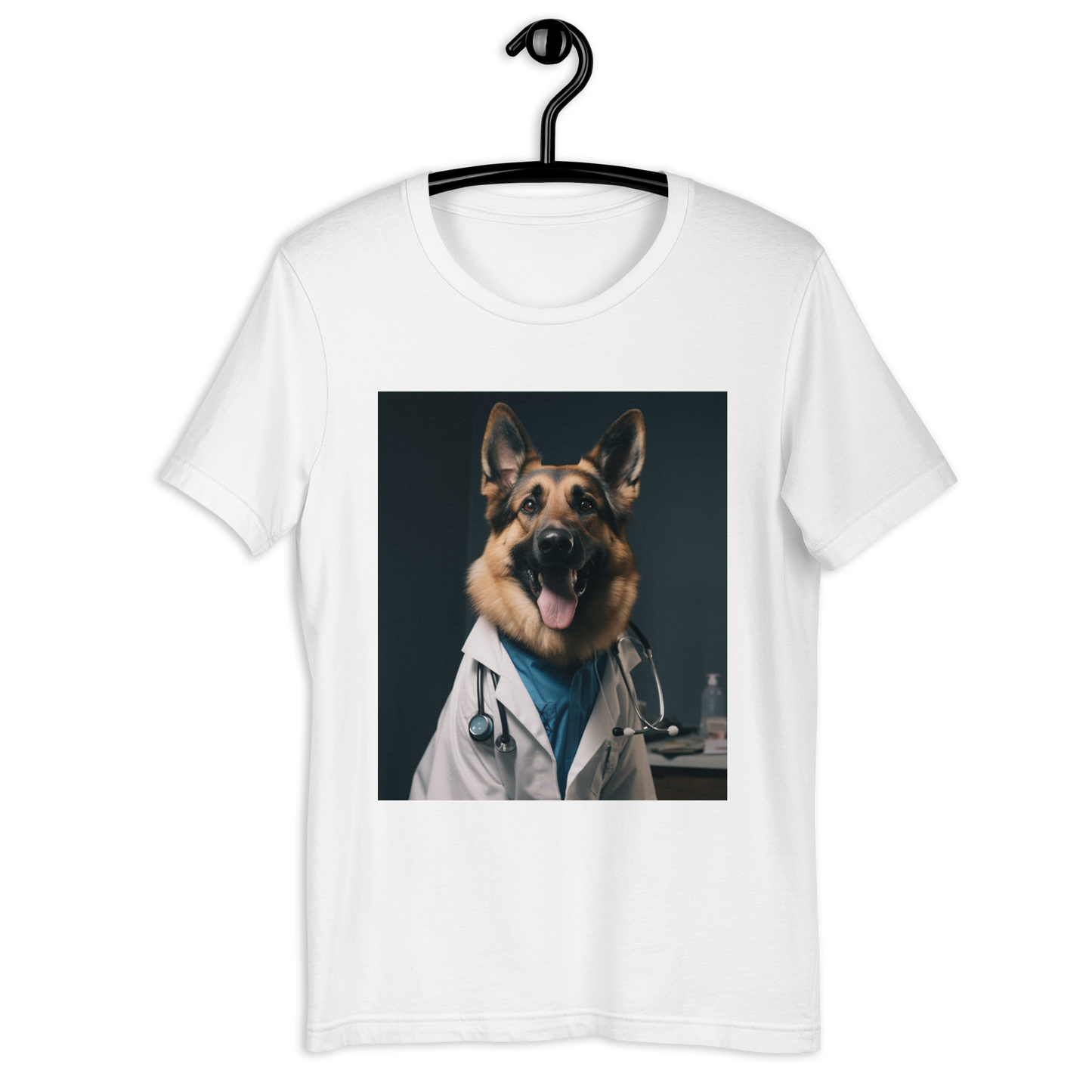 German Shepherd Doctor Unisex t-shirt