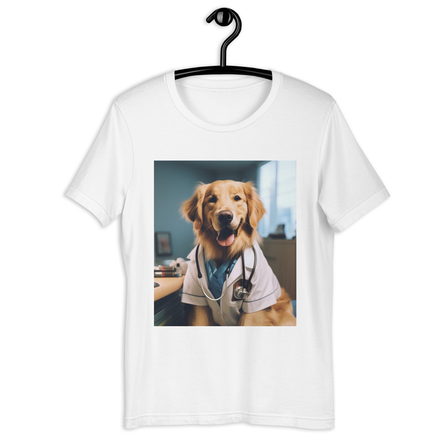 Golden Retriever Doctor Unisex t-shirt