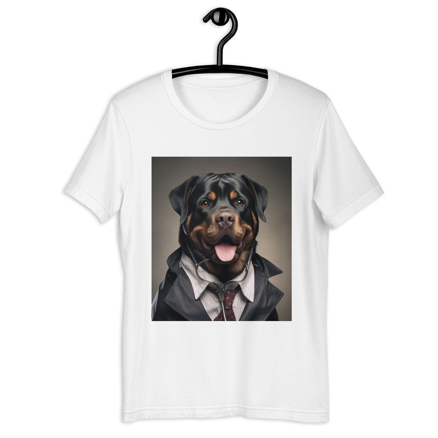 Rottweiler Doctor Unisex t-shirt