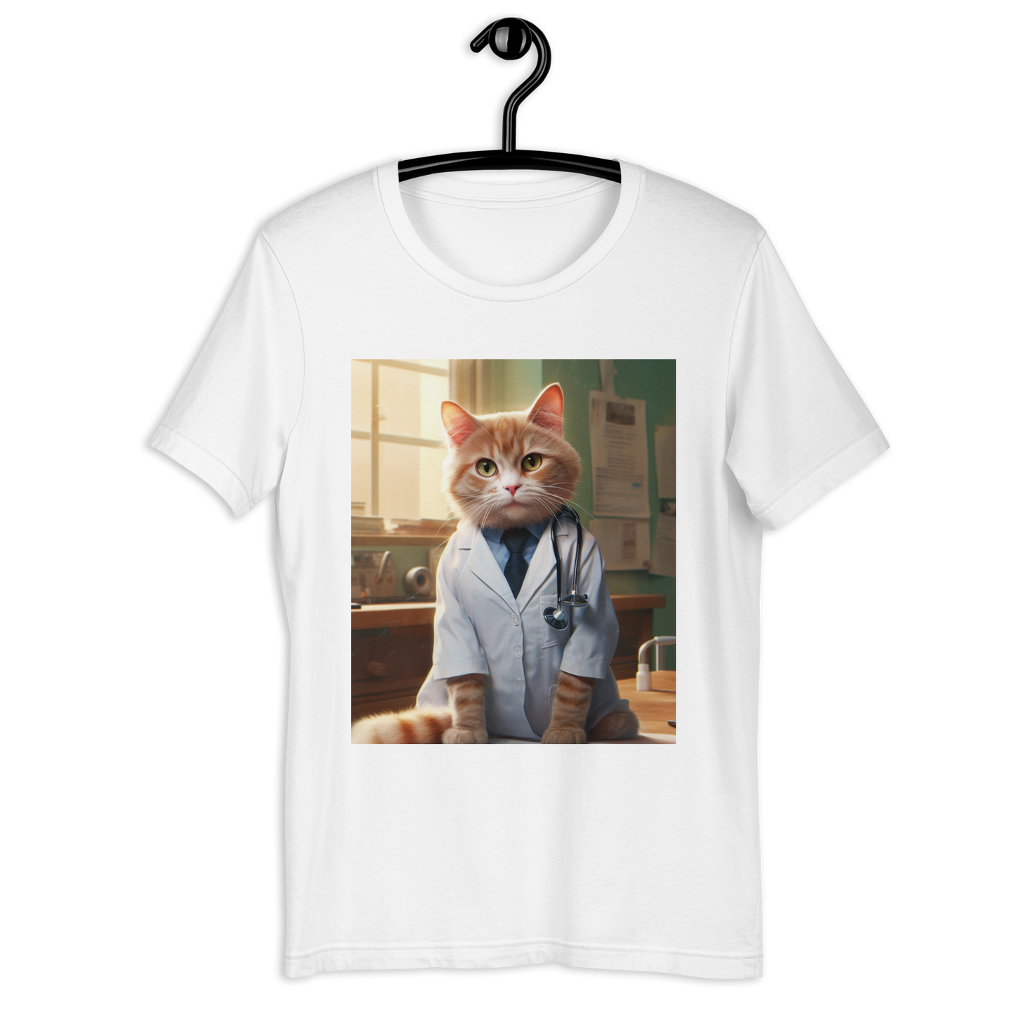 Domestic Shorthair Doctor Unisex t-shirt