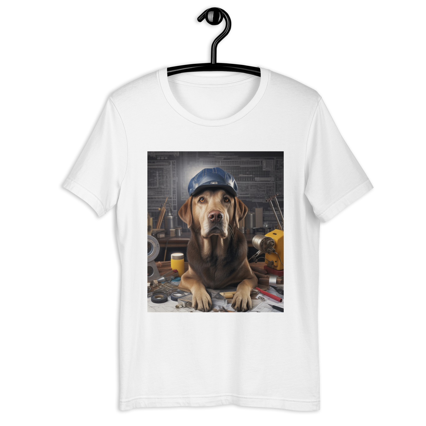 Labrador Retriever Engineer Unisex t-shirt