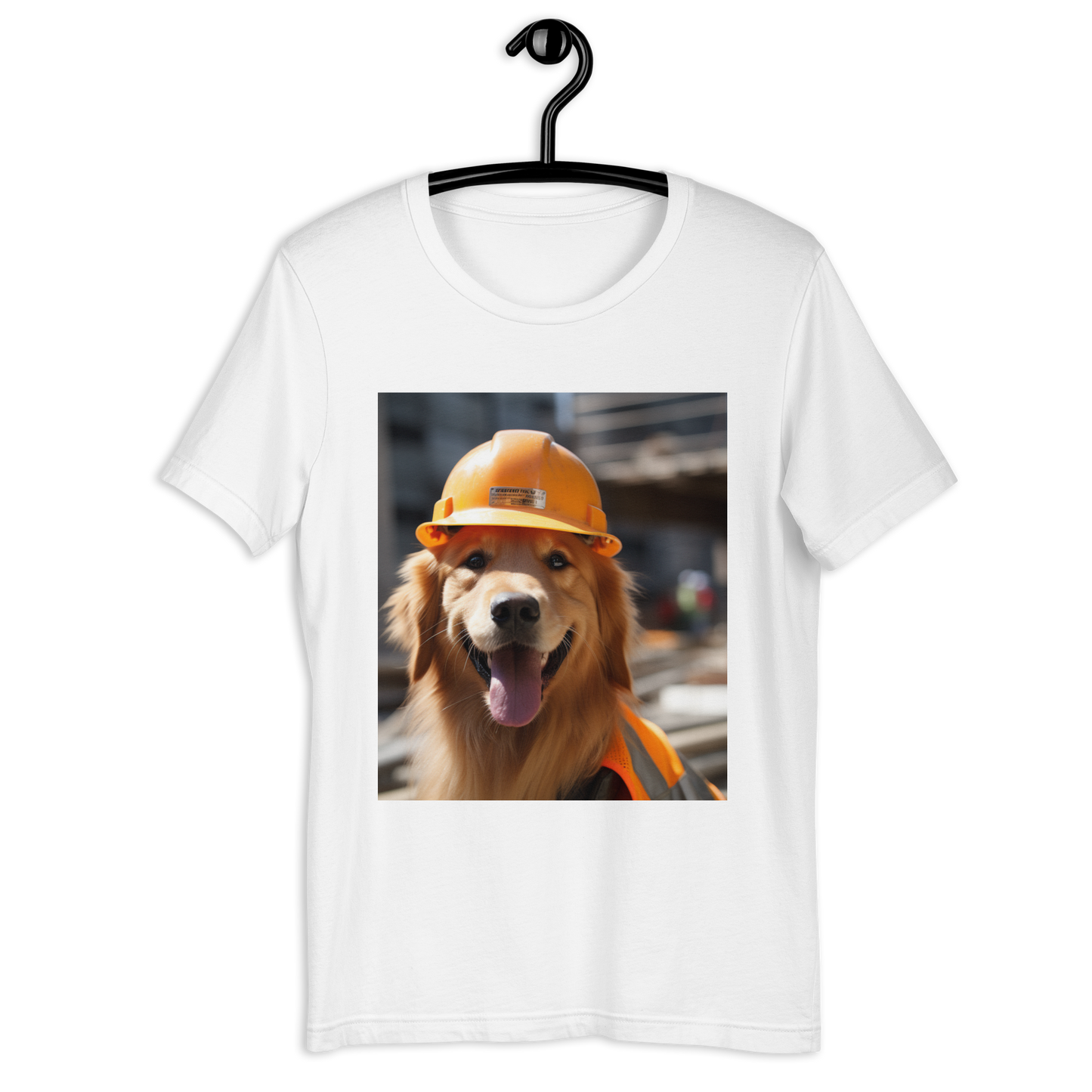 Golden Retriever Engineer Unisex t-shirt