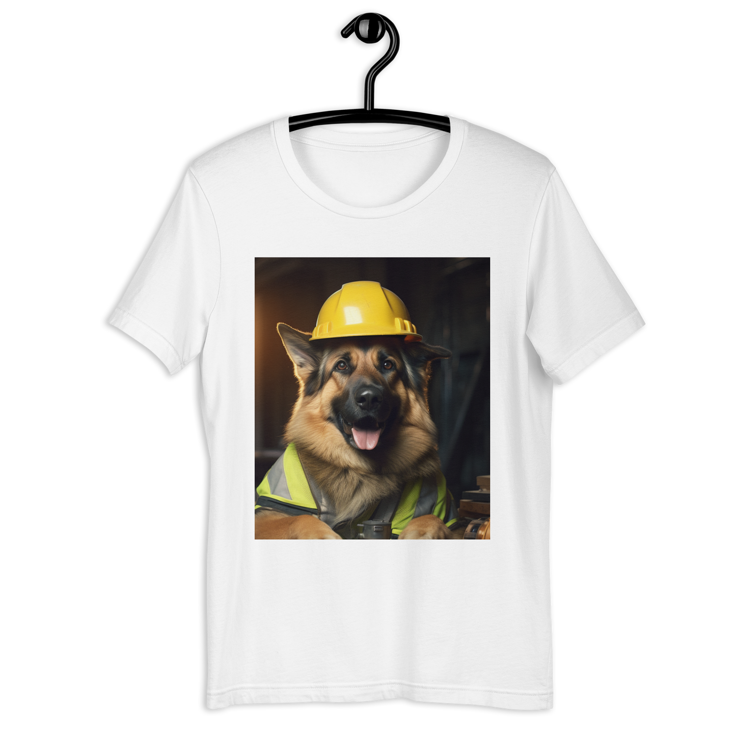 German Shepherd Engineer Unisex t-shirt