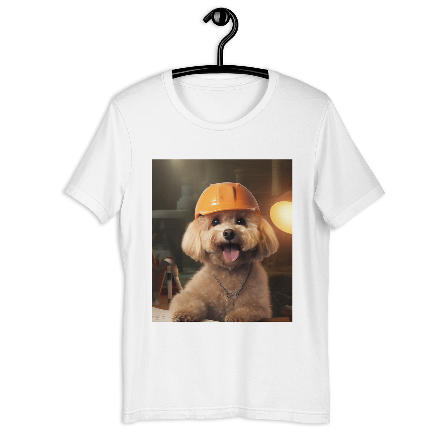 Poodle Engineer Unisex t-shirt