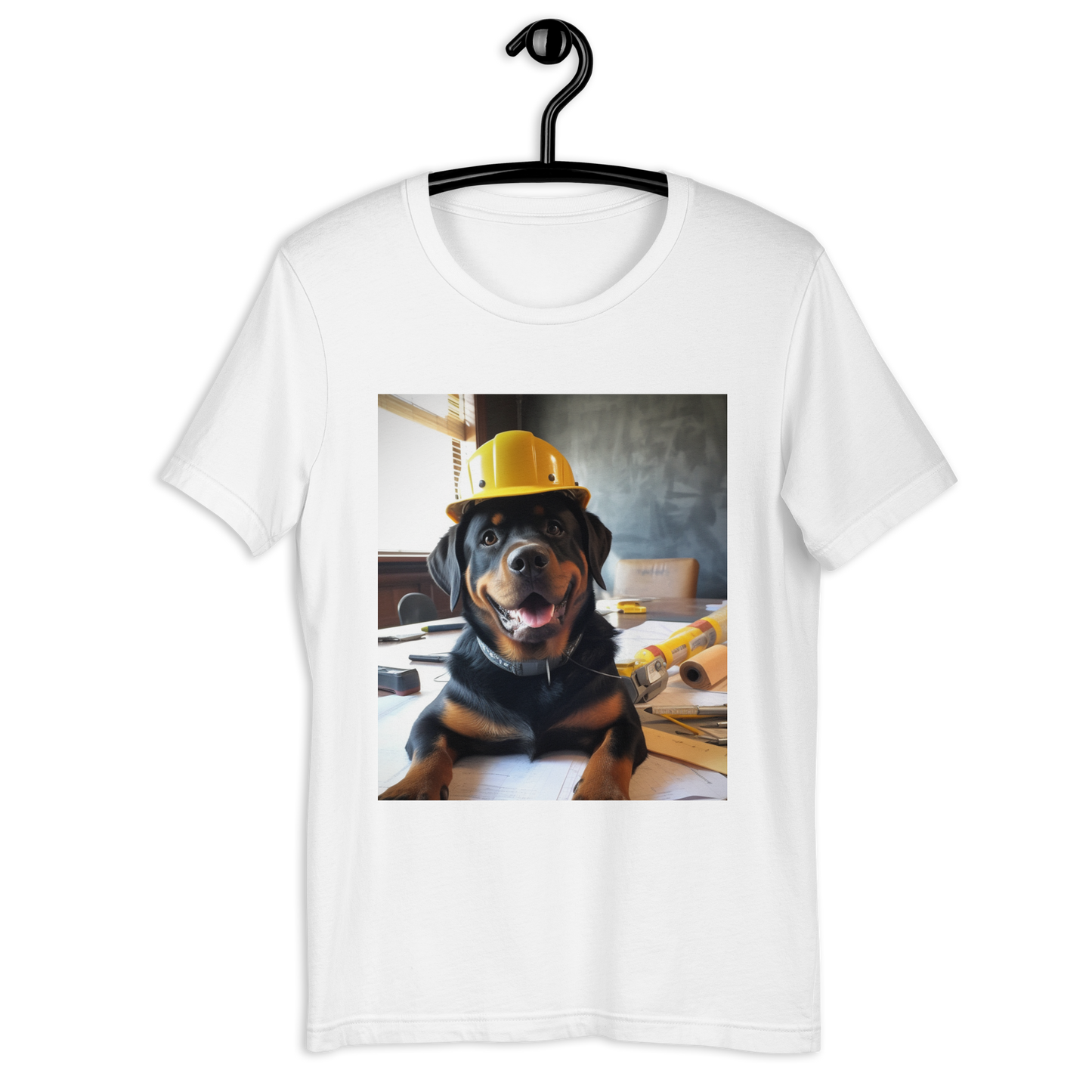 Rottweiler Engineer Unisex t-shirt