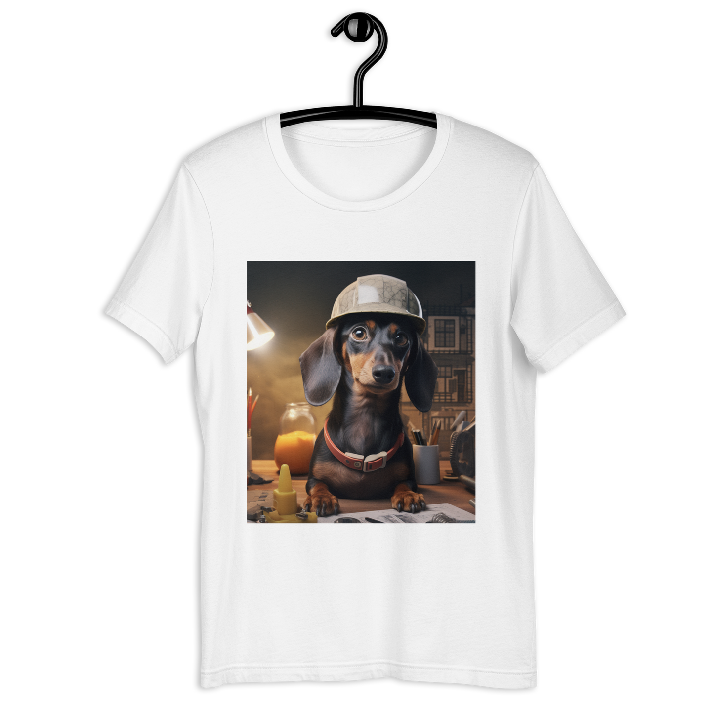 Dachshund Engineer Unisex t-shirt