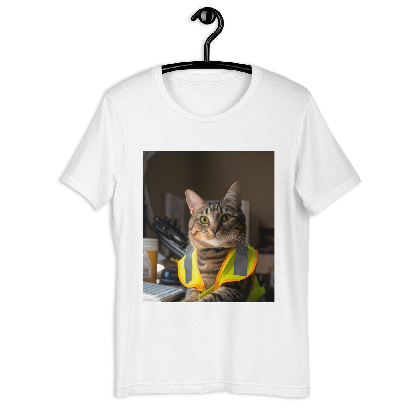 Domestic Shorthair Engineer Unisex t-shirt