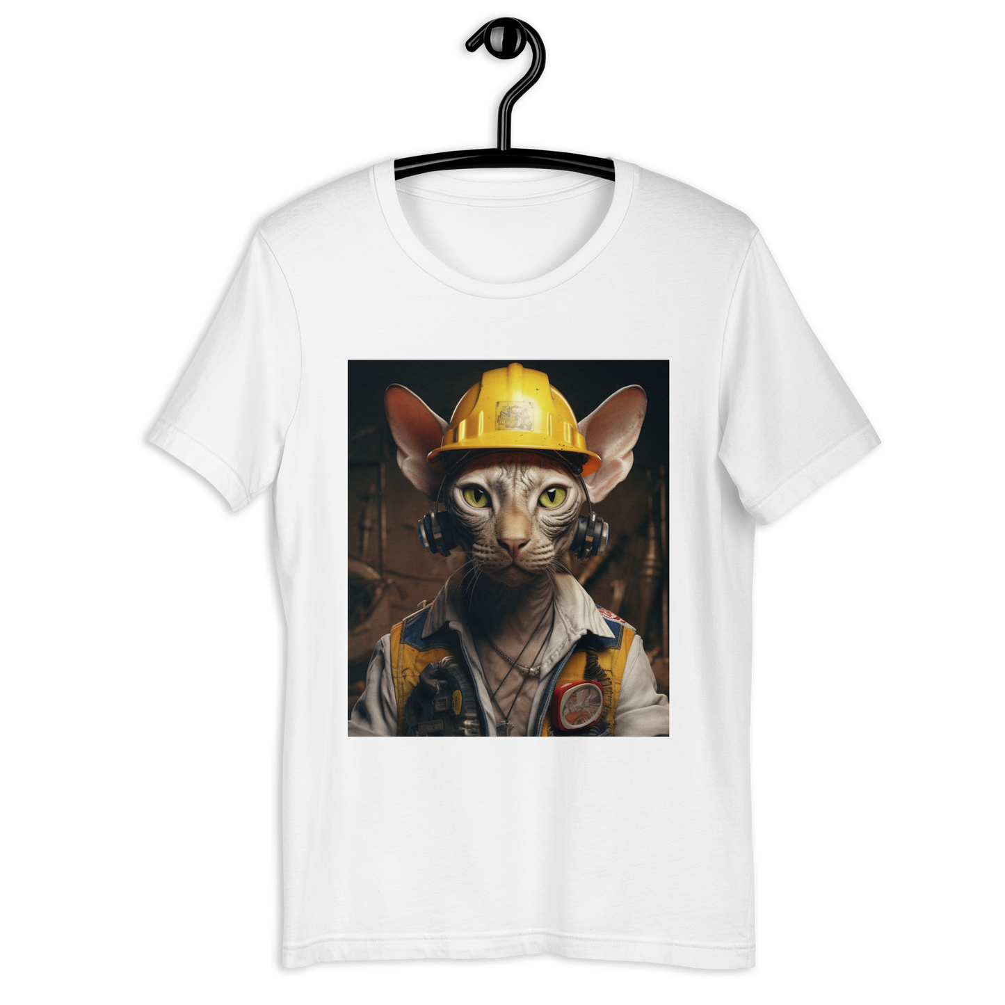 Sphynx Engineer Unisex t-shirt