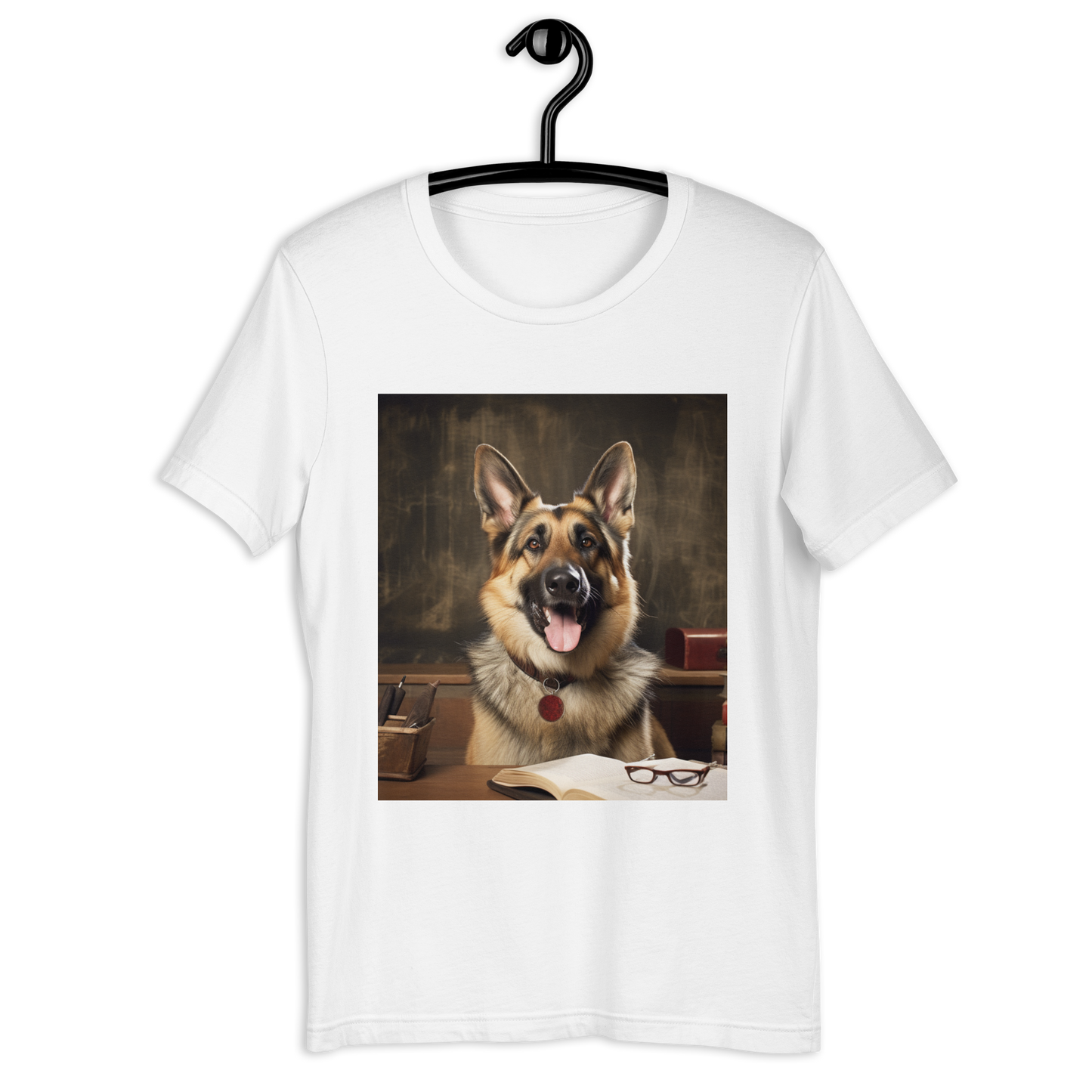 German Shepherd Teacher Unisex t-shirt