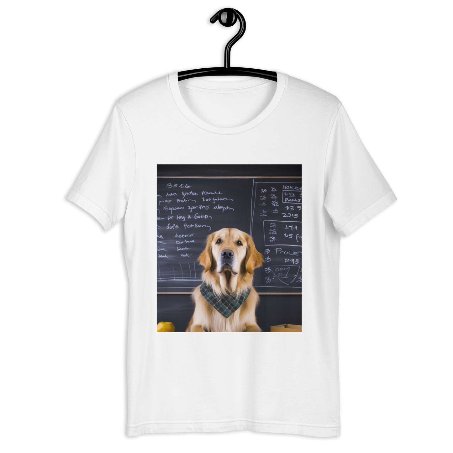 Golden Retriever Teacher Unisex t-shirt