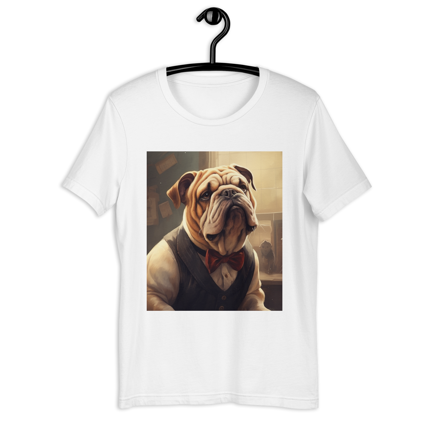 Bulldog Teacher Unisex t-shirt