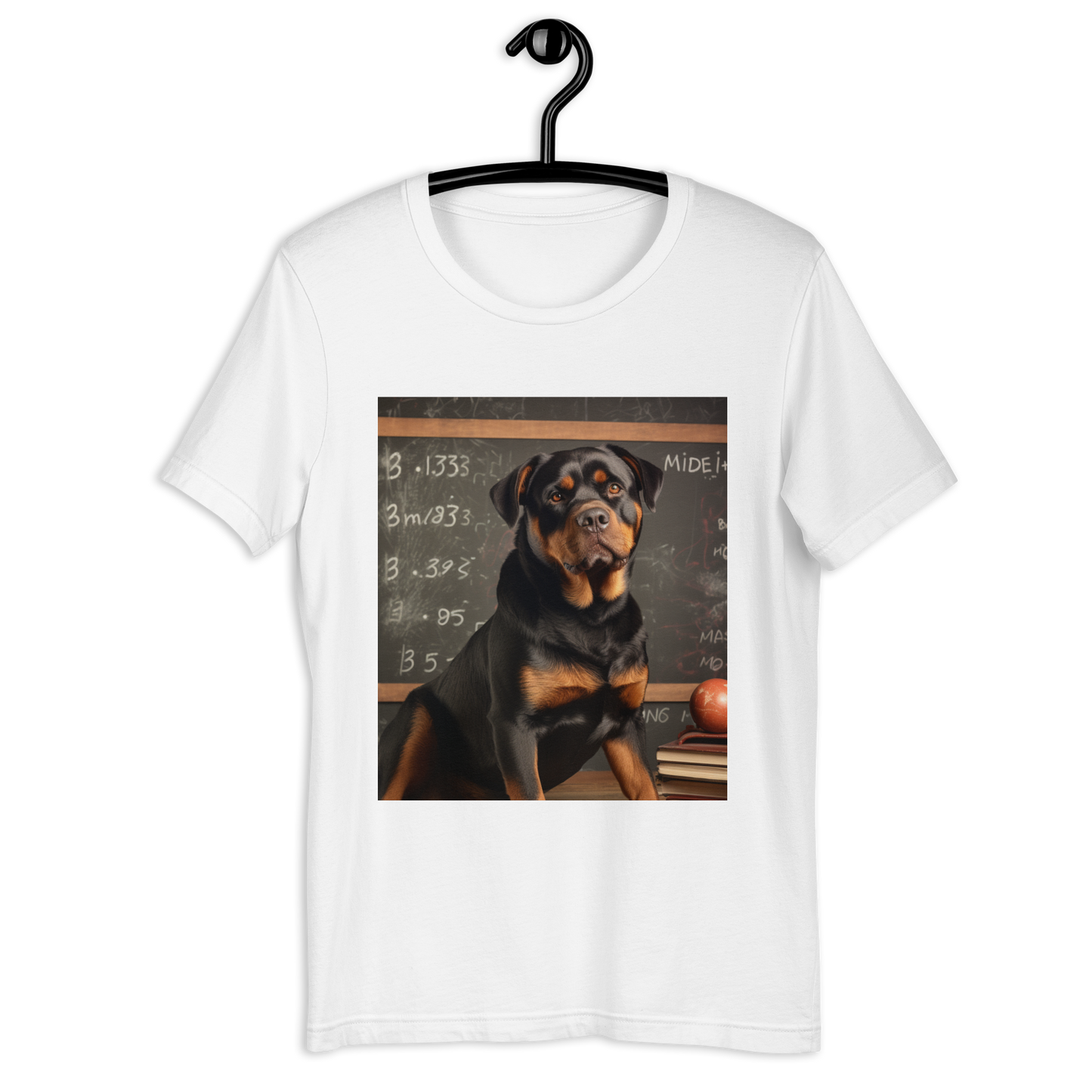 Rottweiler Teacher Unisex t-shirt