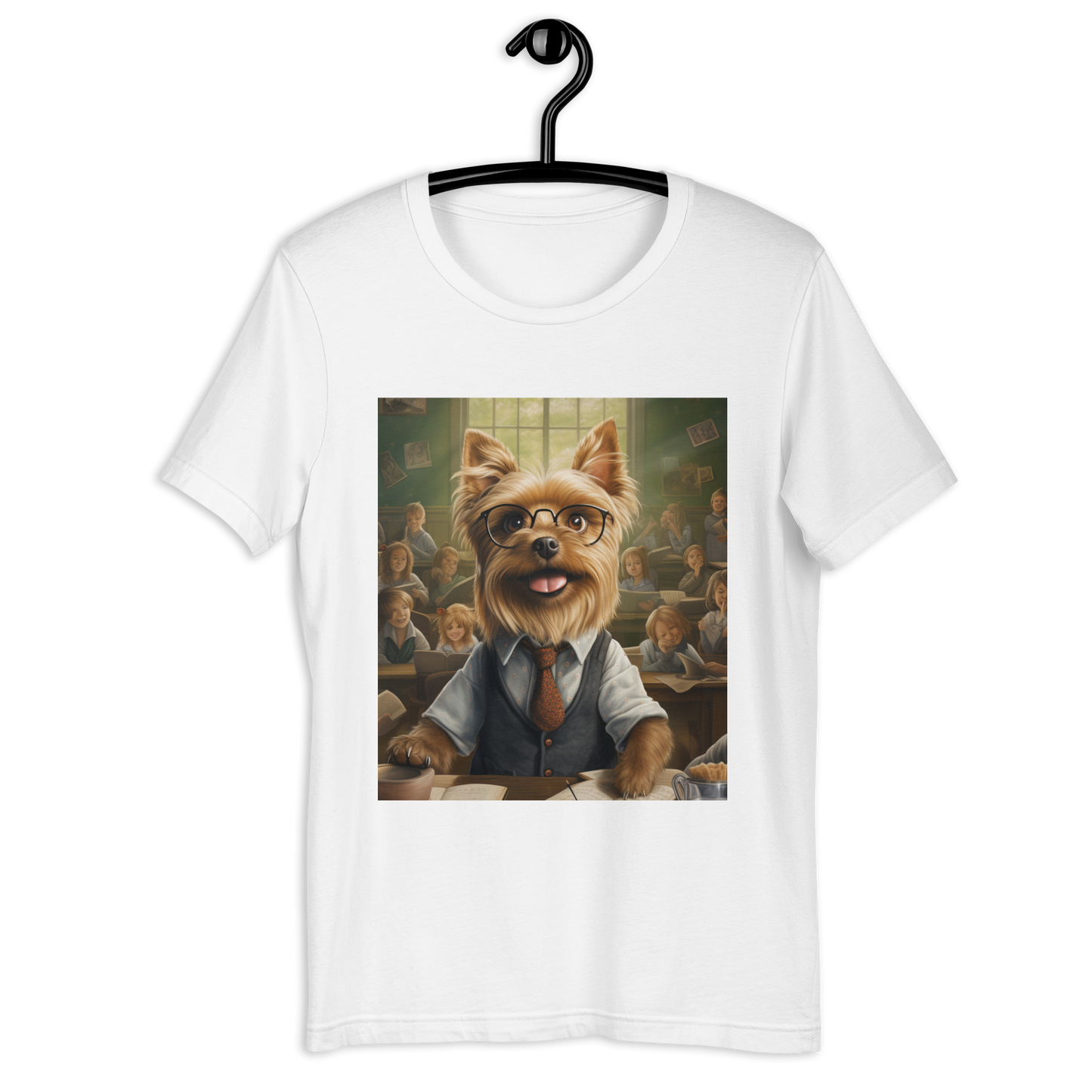 Yorkshire Terrier Teacher Unisex t-shirt