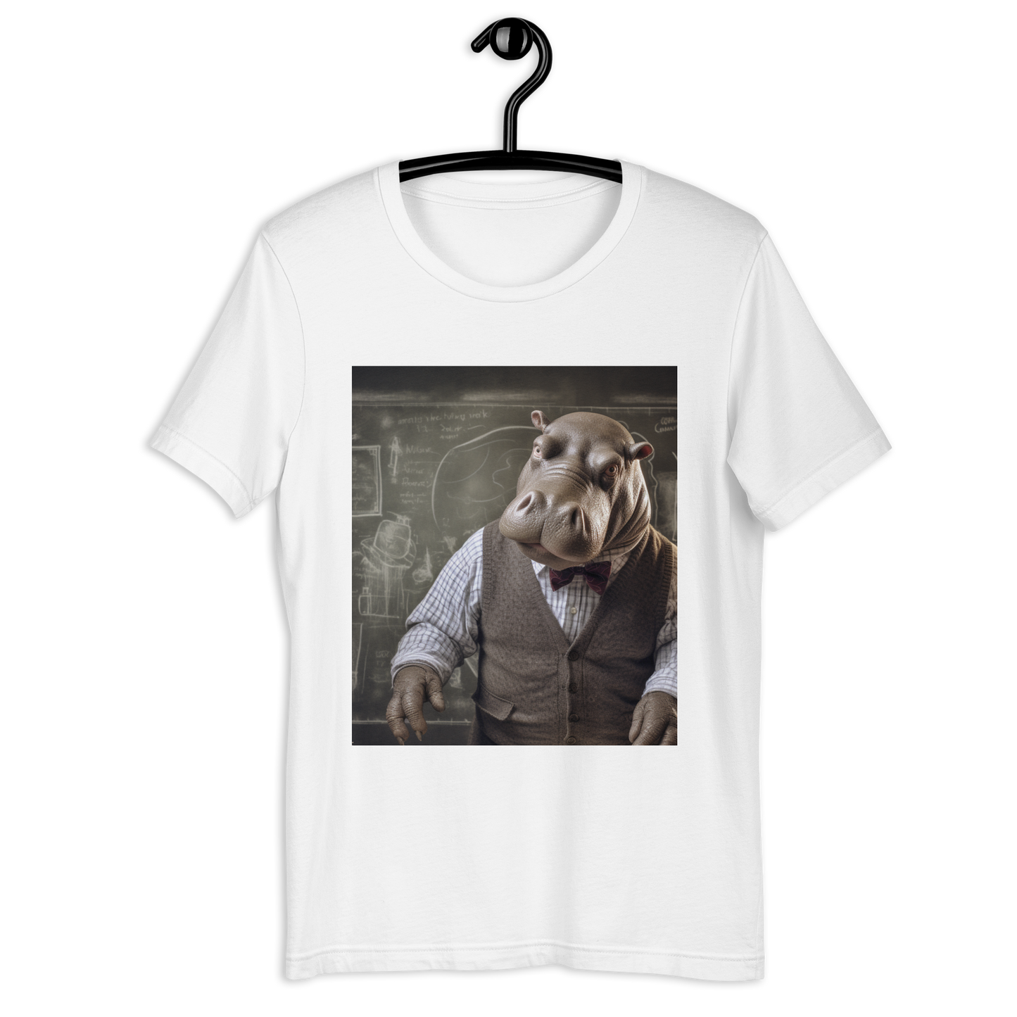 Hippo Teacher Unisex t-shirt