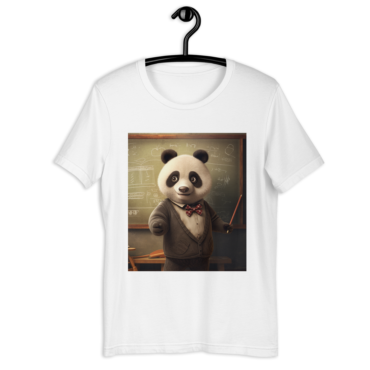 Panda Teacher Unisex t-shirt