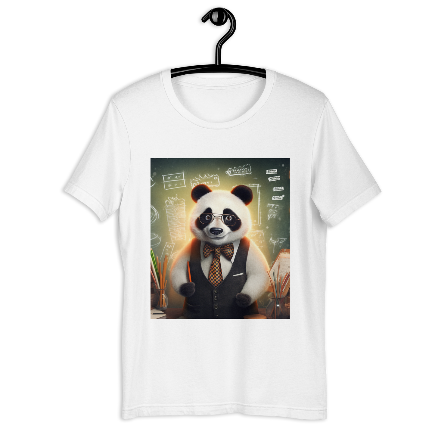 Panda Teacher Unisex t-shirt