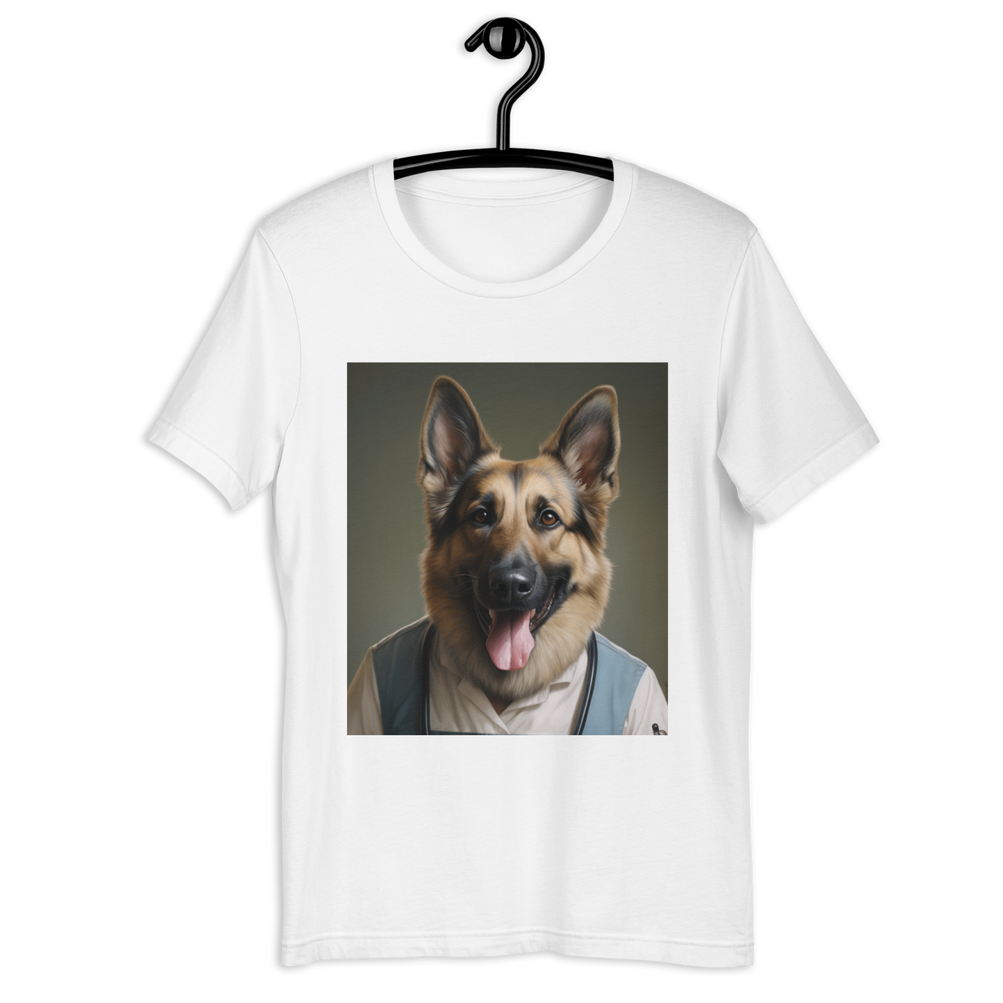 German Shepherd Nurse Unisex t-shirt