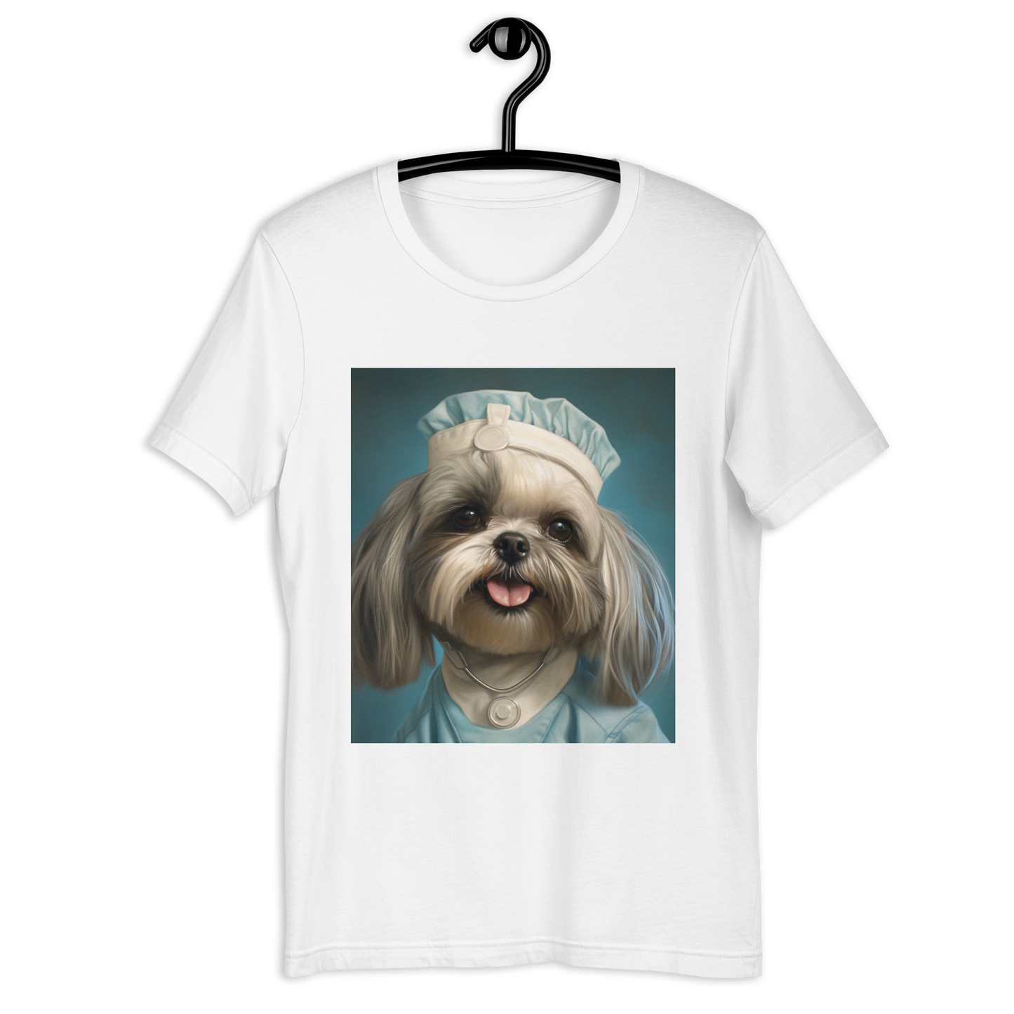 Shih Tzu Nurse Unisex t-shirt