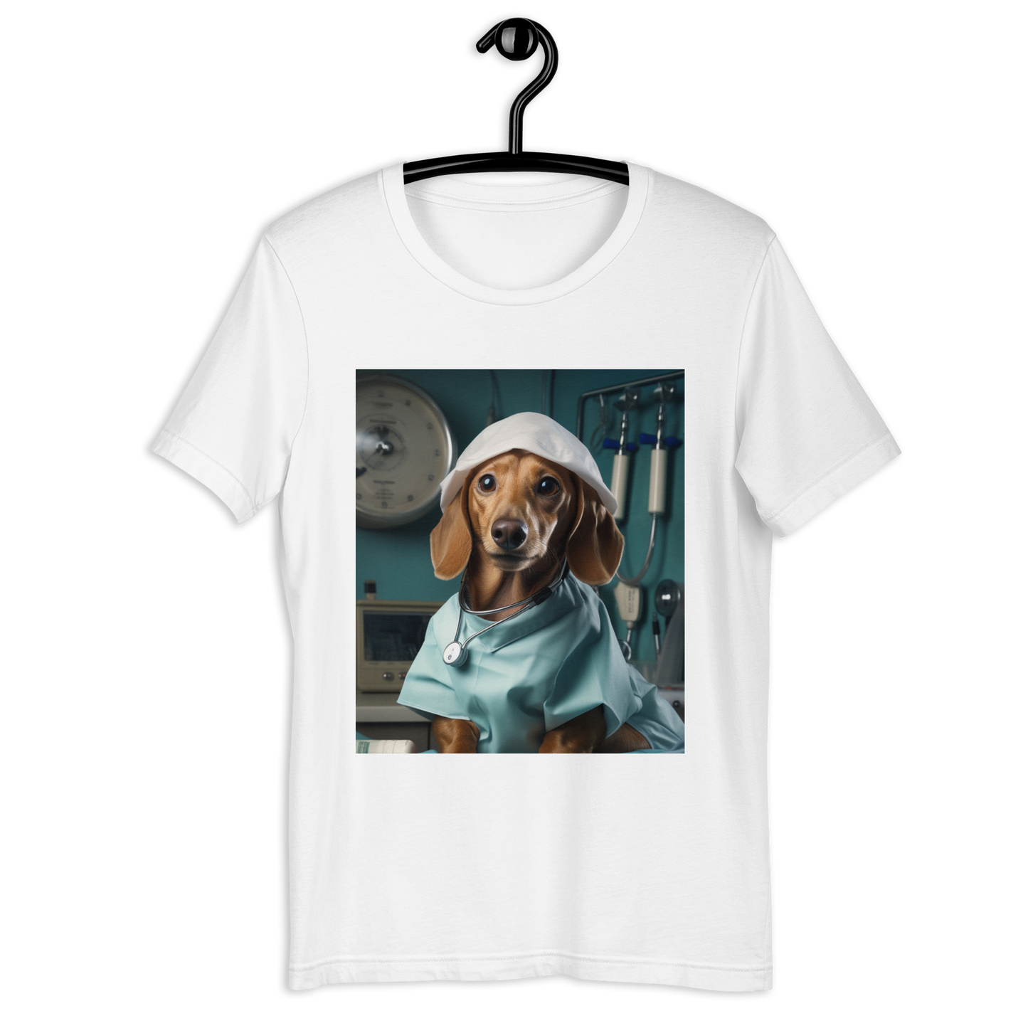 Dachshund Nurse Unisex t-shirt