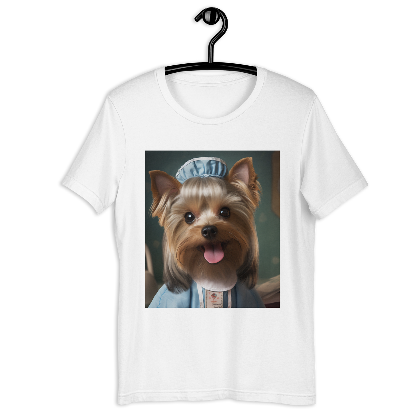 Yorkshire Terrier Nurse Unisex t-shirt